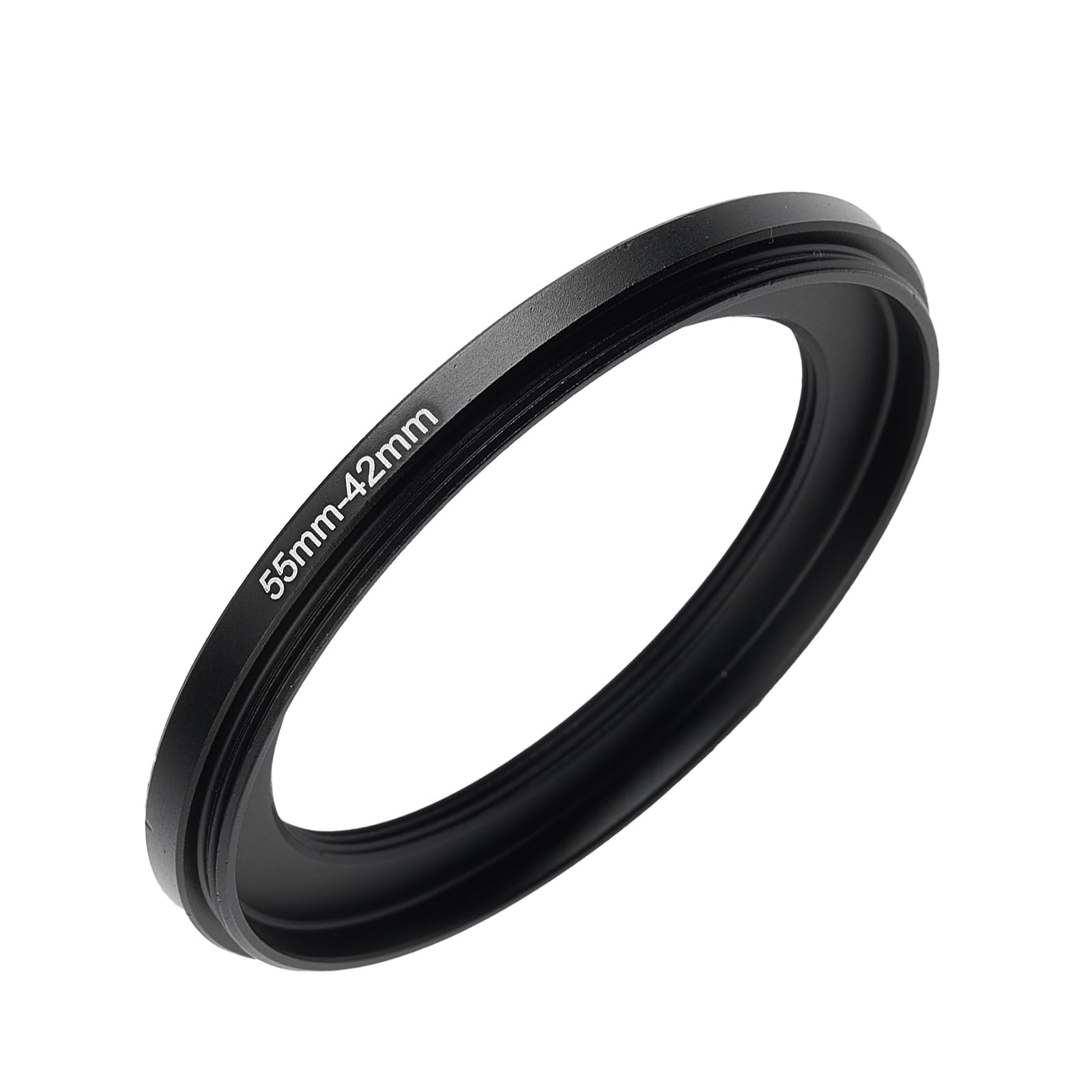 55Mm To 42Mm Step Up Adapter Rings Filter Adapter Black Metal Step Down Filter Ring Adapter Compatible With All Brand Uv Cpl Nd