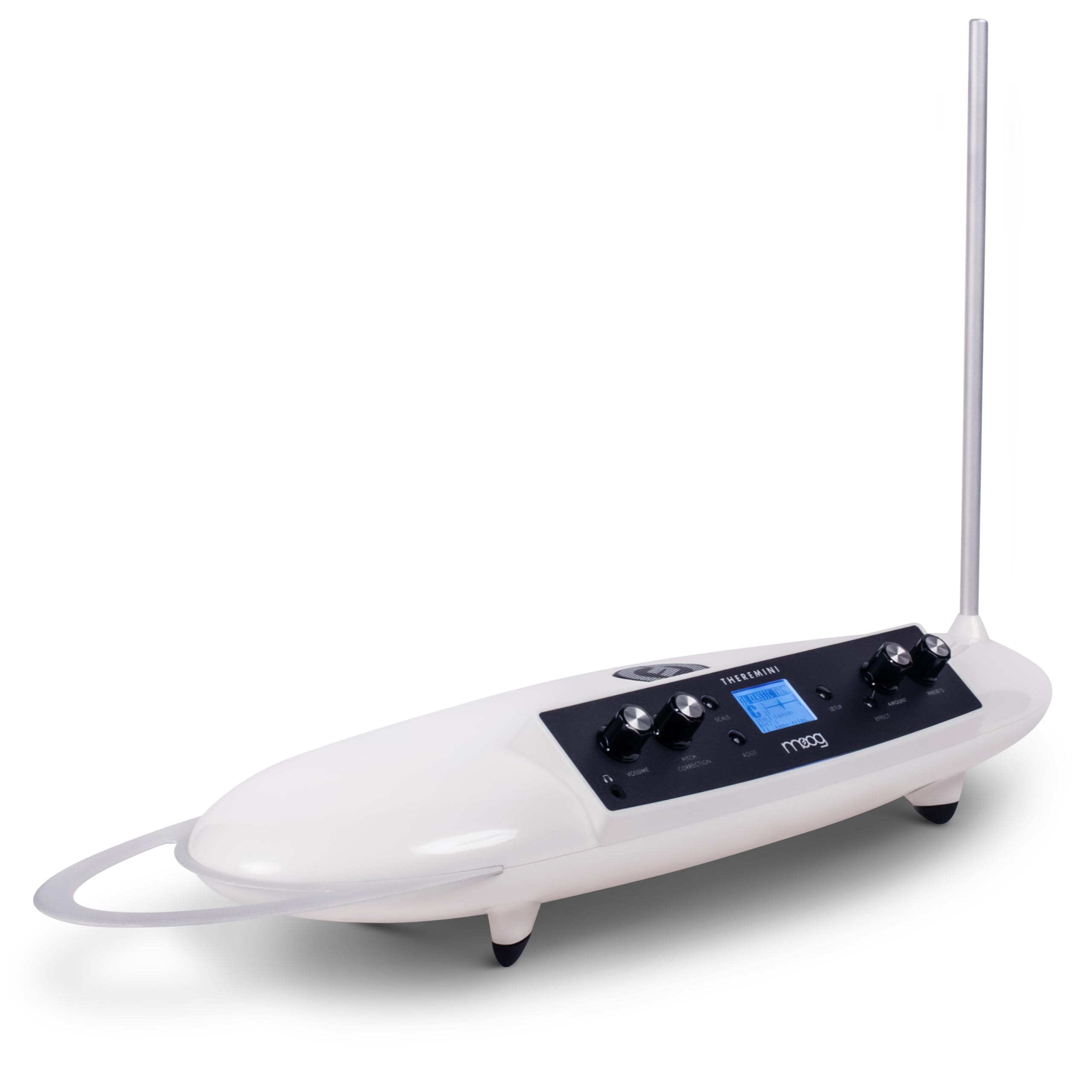Moog Theremini   Theremin With Pitch Correction, Cv Out, Built In Tuner And Speaker, Animoog Synthesizer Sound Engine With 32 Pr
