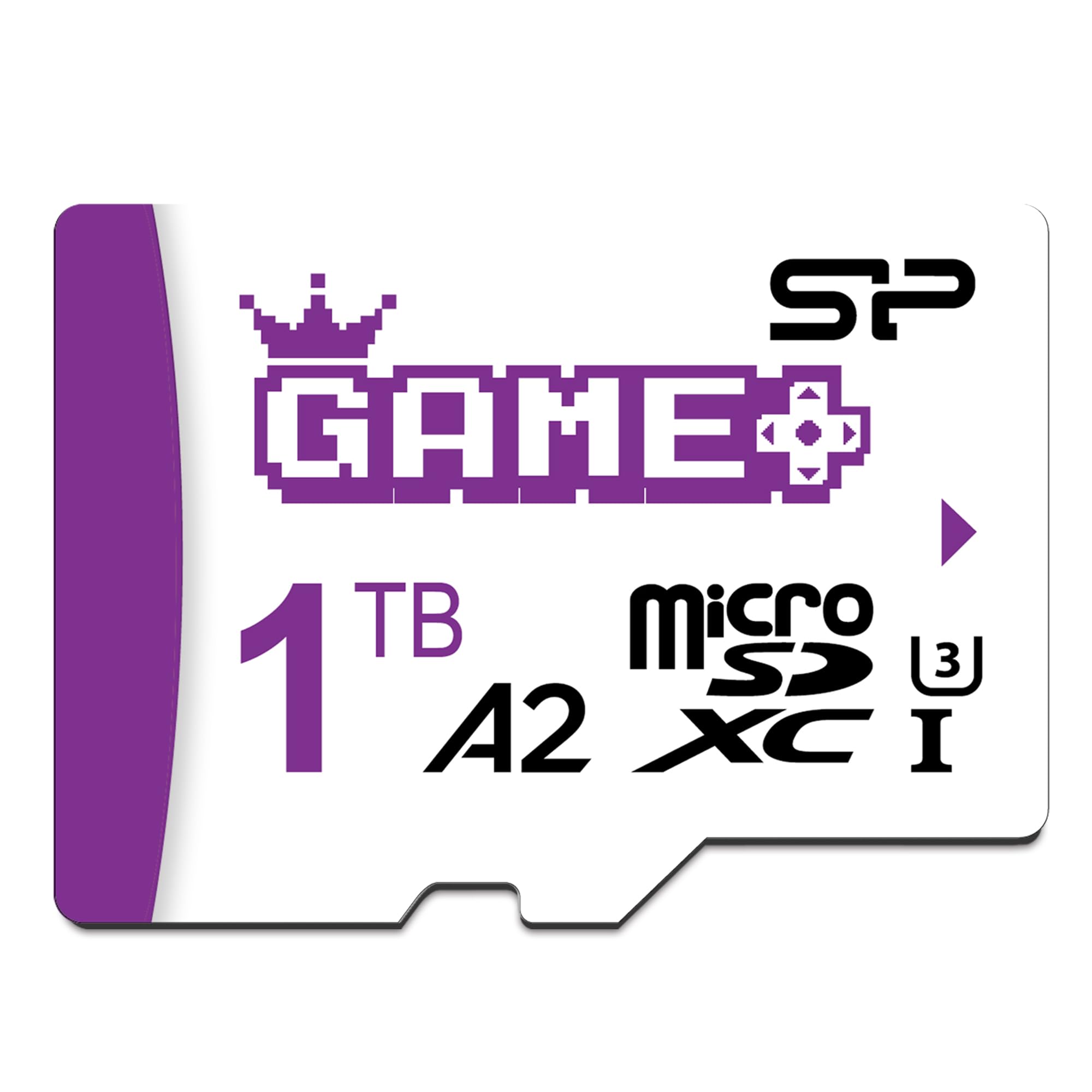 Silicon Power 1TB Superior Gaming Micro SDXC UHS-I (U3), V30 4K A2,High Speed MicroSD Card with Adapter, Design for Steam Deck, 