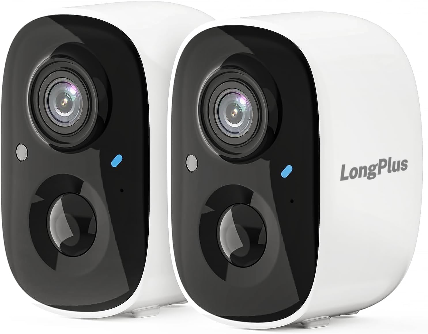 Longplus Wireless Security Cameras Outdoor, Battery Powered Outside Camera For Home Security, 2.4Ghz Wifi Camera, Ai Motion Dete