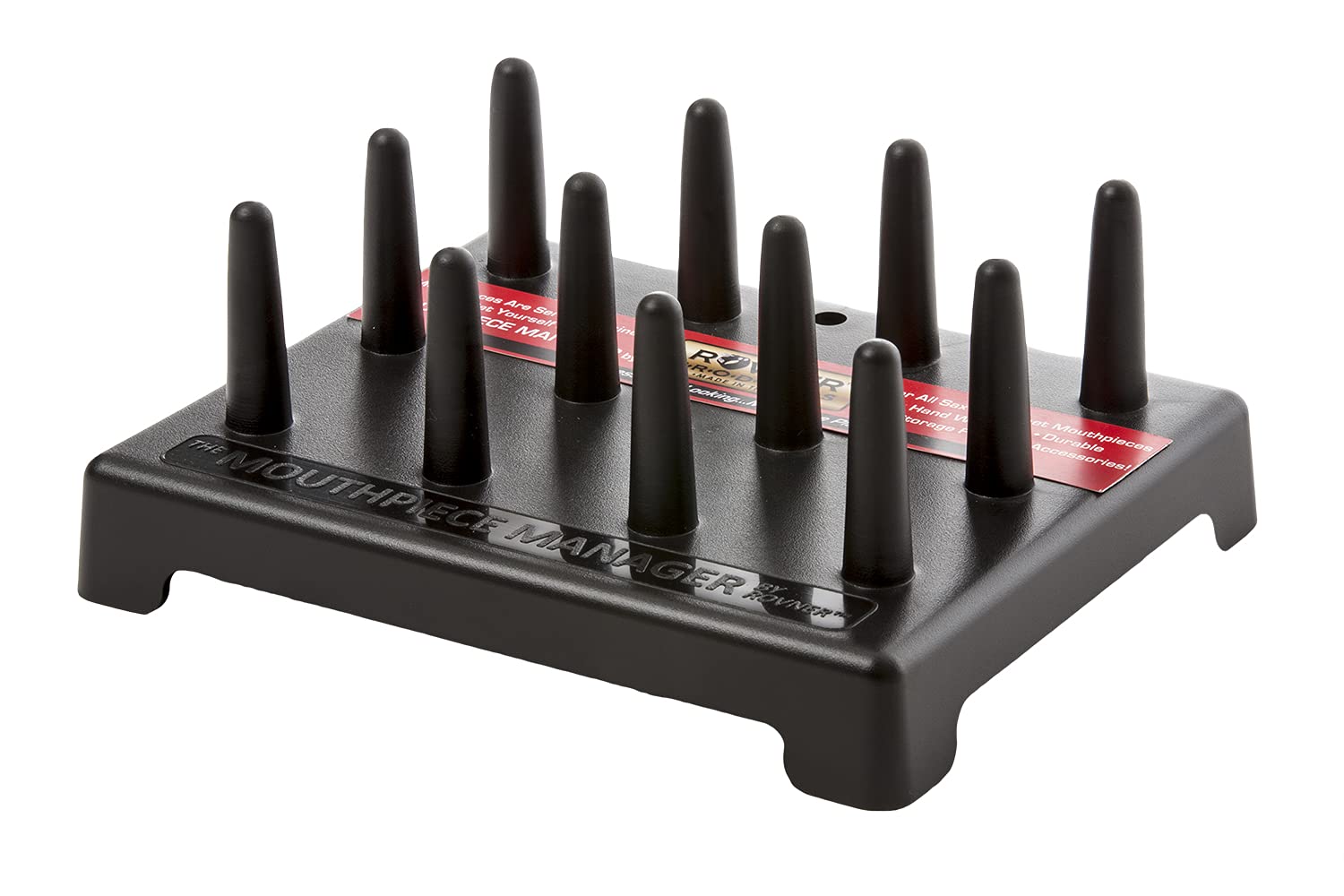 Rovner Mouthpiece Manager For Displaying Or Storing Saxophone And Clarinet Mouthpieces