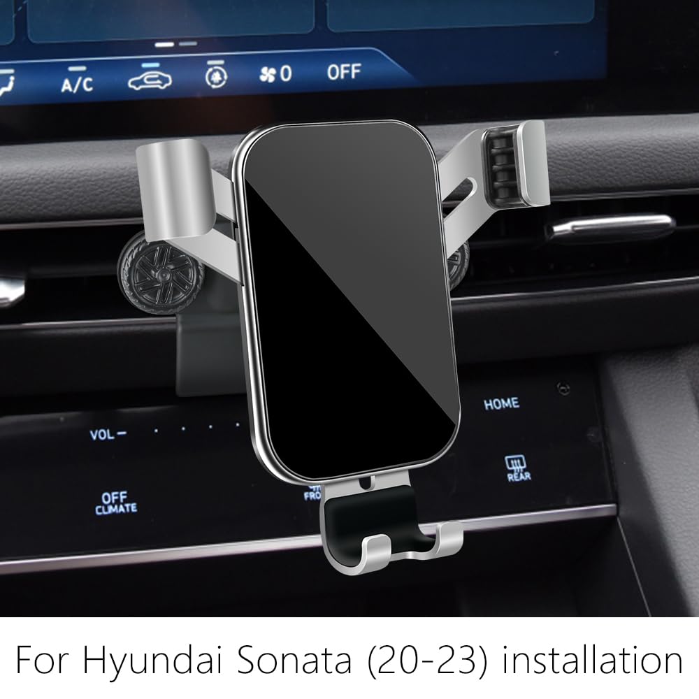 Lunqin Car Phone Holder For Hyundai Sonata 2020 2021 2022 2023 And Sonata Hybrid 2020-2023 Auto Interior Accessories Best Cell P