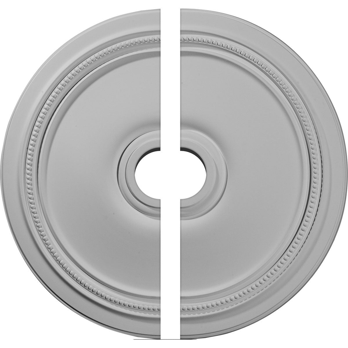Ekena Millwork Cm24Di2 Diane Ceiling Medallion, 24''Od X 3 5/8''Id X 1 1/4''P (Fits Canopies Up To 6 1/4''), Factory Primed