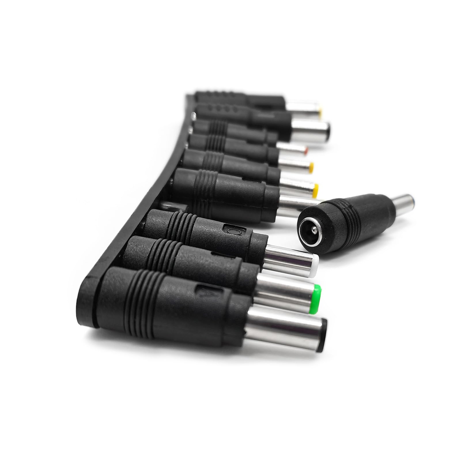 Quacc 10Pcs Dc Connector Jack Power Socket Universal Dc Barrel Jack Adapter Compatible For Lenovo, Dell, Hp, Asus, Acer, Toshiba