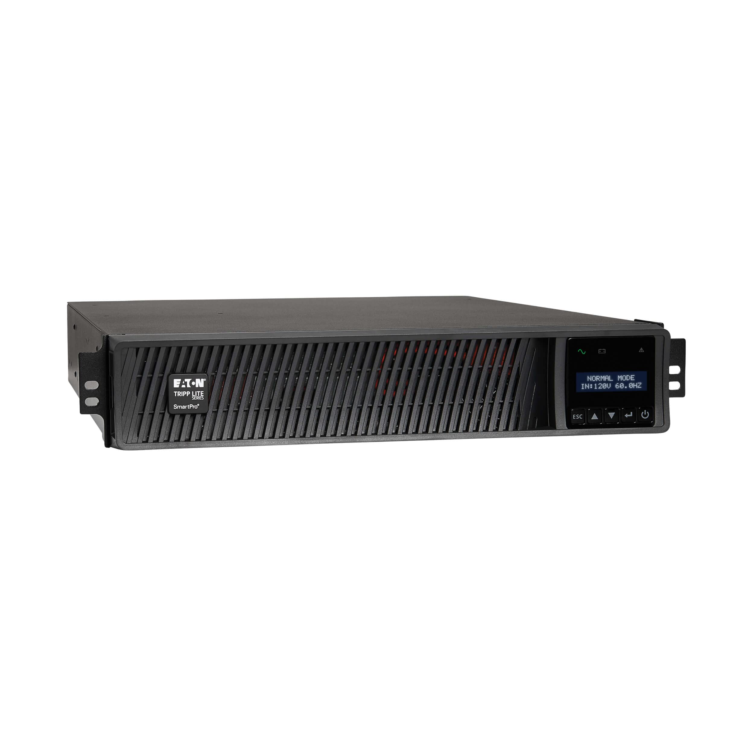 Tripp Lite 2200Va Smart Ups Back Up, Sine Wave, 1920W Line Interactive, 2U Rackmount, Lcd, Usb, Db9, 2 & 3 Year Warranties, $250