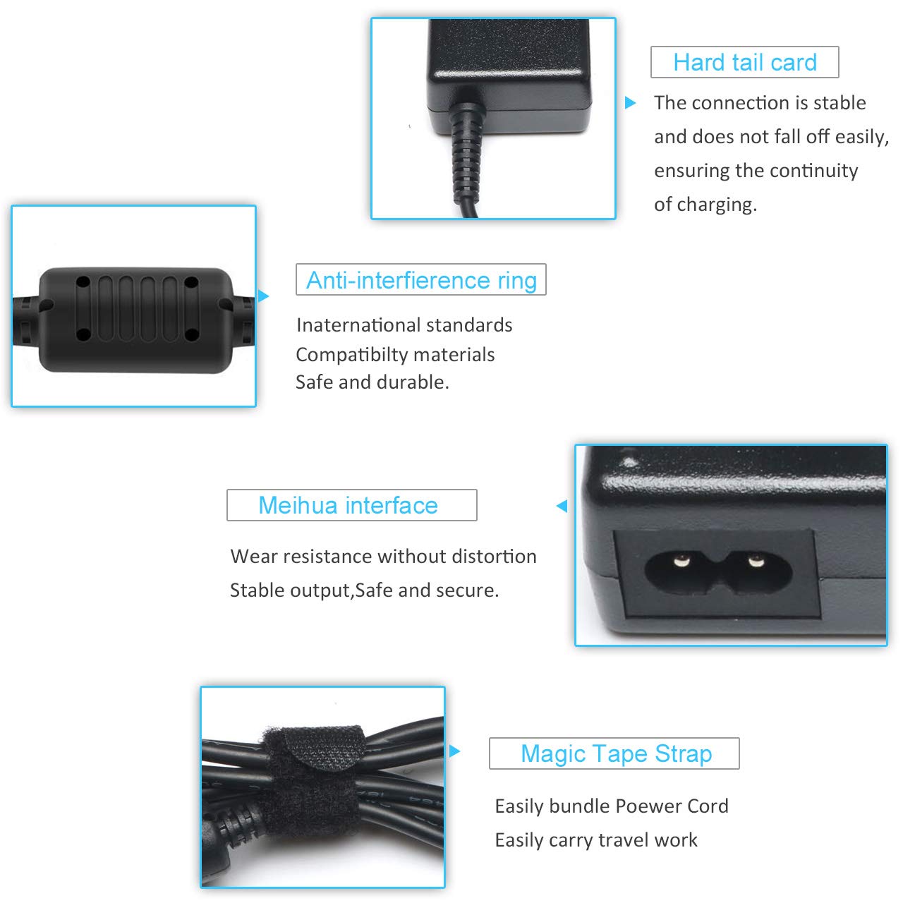 45W 19.5V 2.31A Laptop Charger For Hp 17 Inch Laptop 17 Ak 17 Ar 17 Bs 17 By 17 Ca 17 Cn