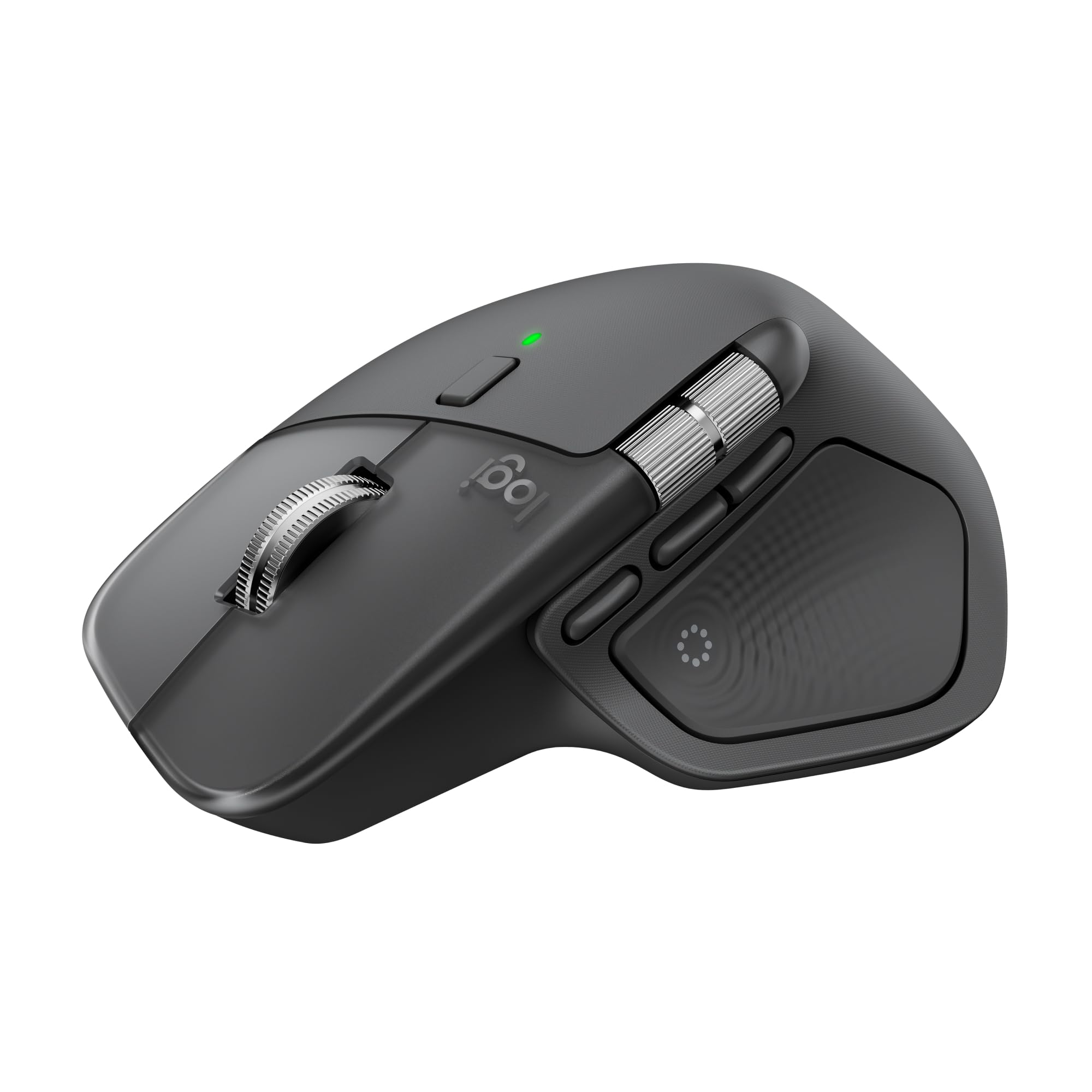 Logitech MX Master 4, Ergonomic Wireless Mouse with Advanced Performance Haptic Feedback, Ultra-Fast Scrolling, USB-C Charging, 