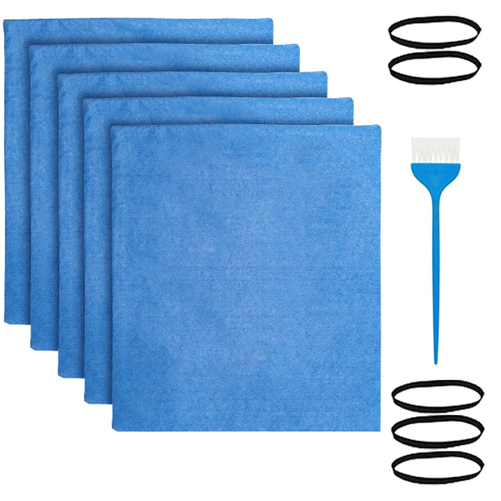 Spacetent 5 Pack 19 1500 Blue Cloth Reusable Filters For Stanley 5 To 6 Gallon Wet/Dry Vacuums.