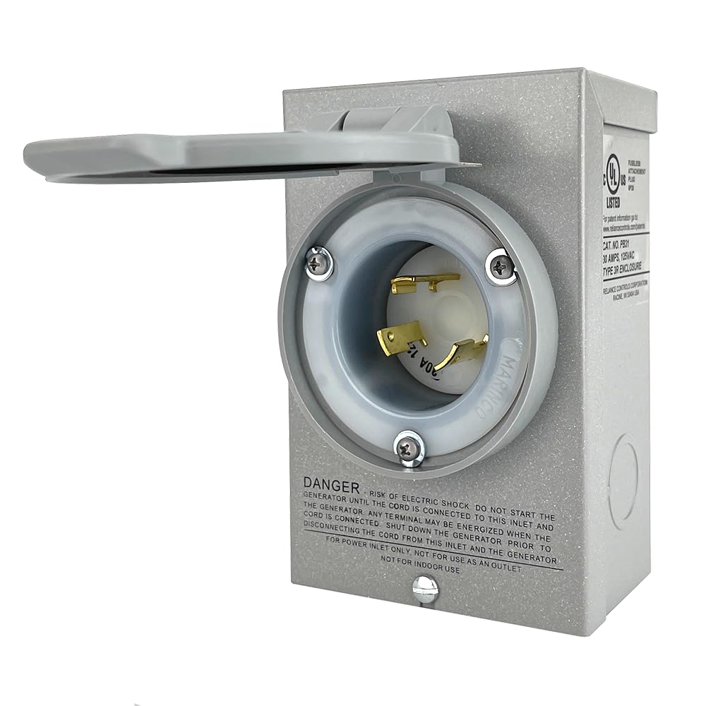 Reliance Controls Power Inlet Box Pb31