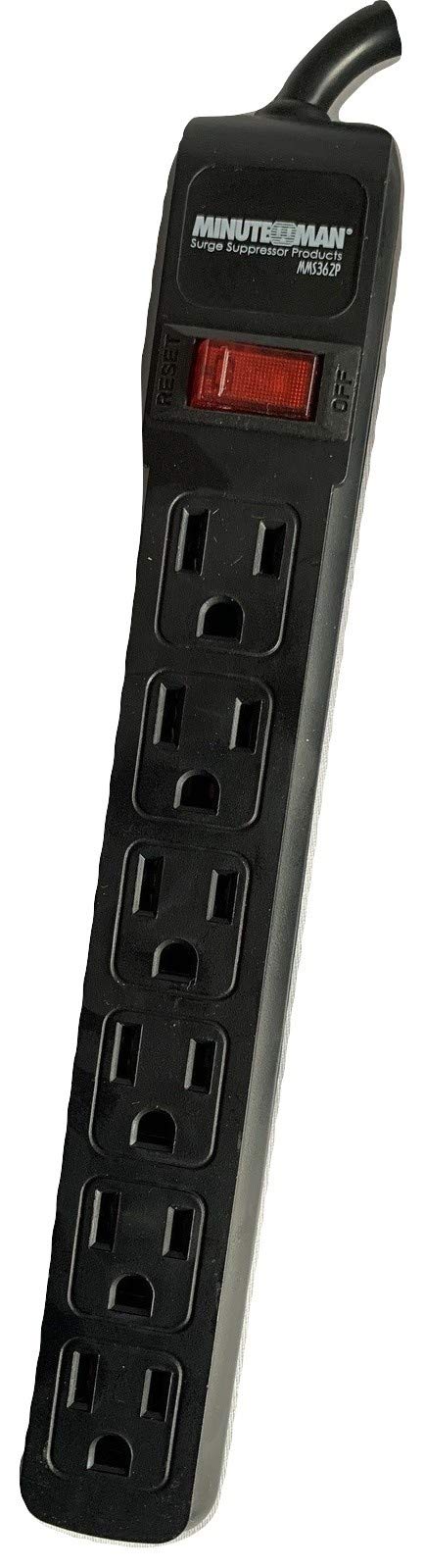6 Outlet Surge Protector Twin Pack