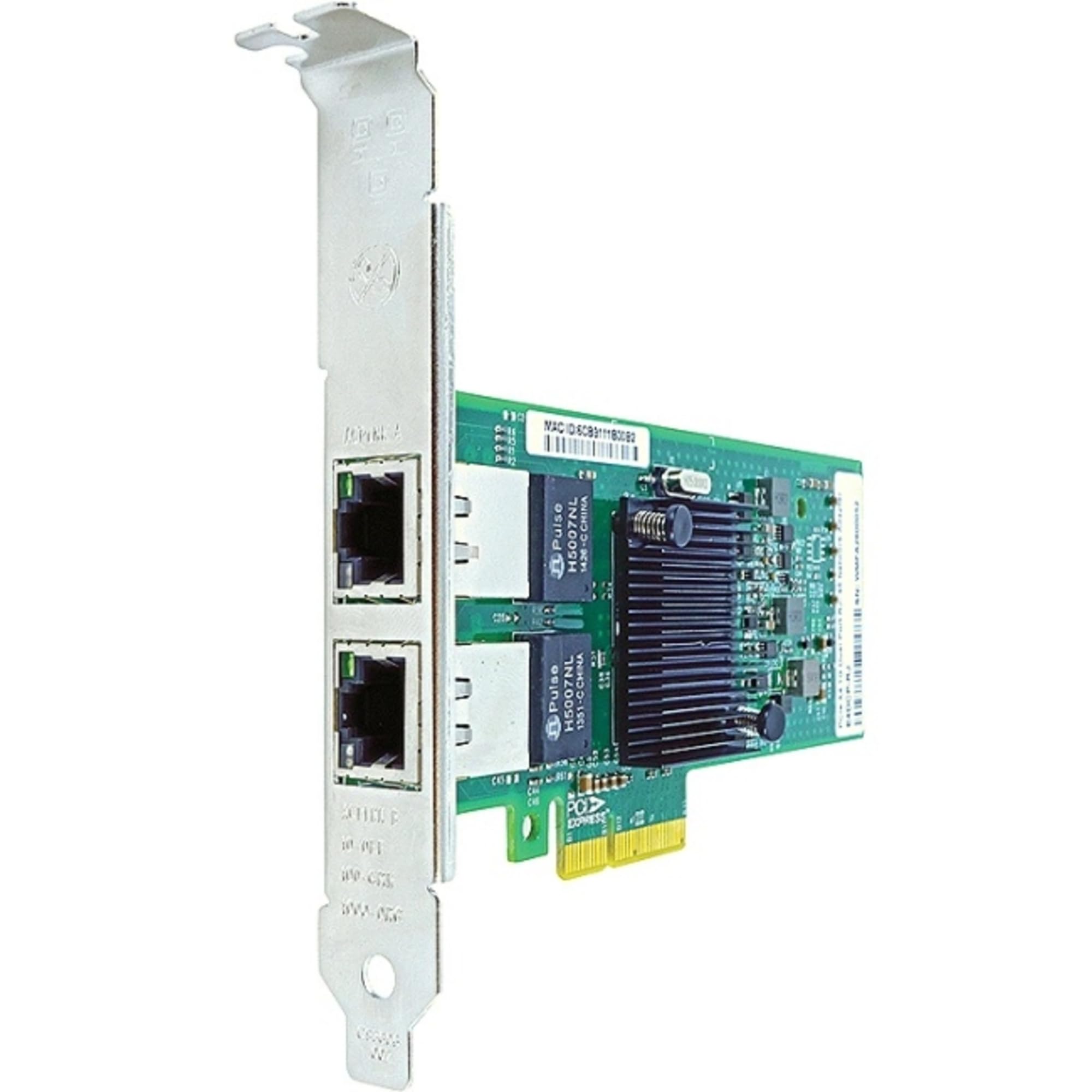 Axiom 10/100/1000Mbs Dual Port Rj45 Pcie X4 Nic Card For Hp - 412648-B21 - Os Co