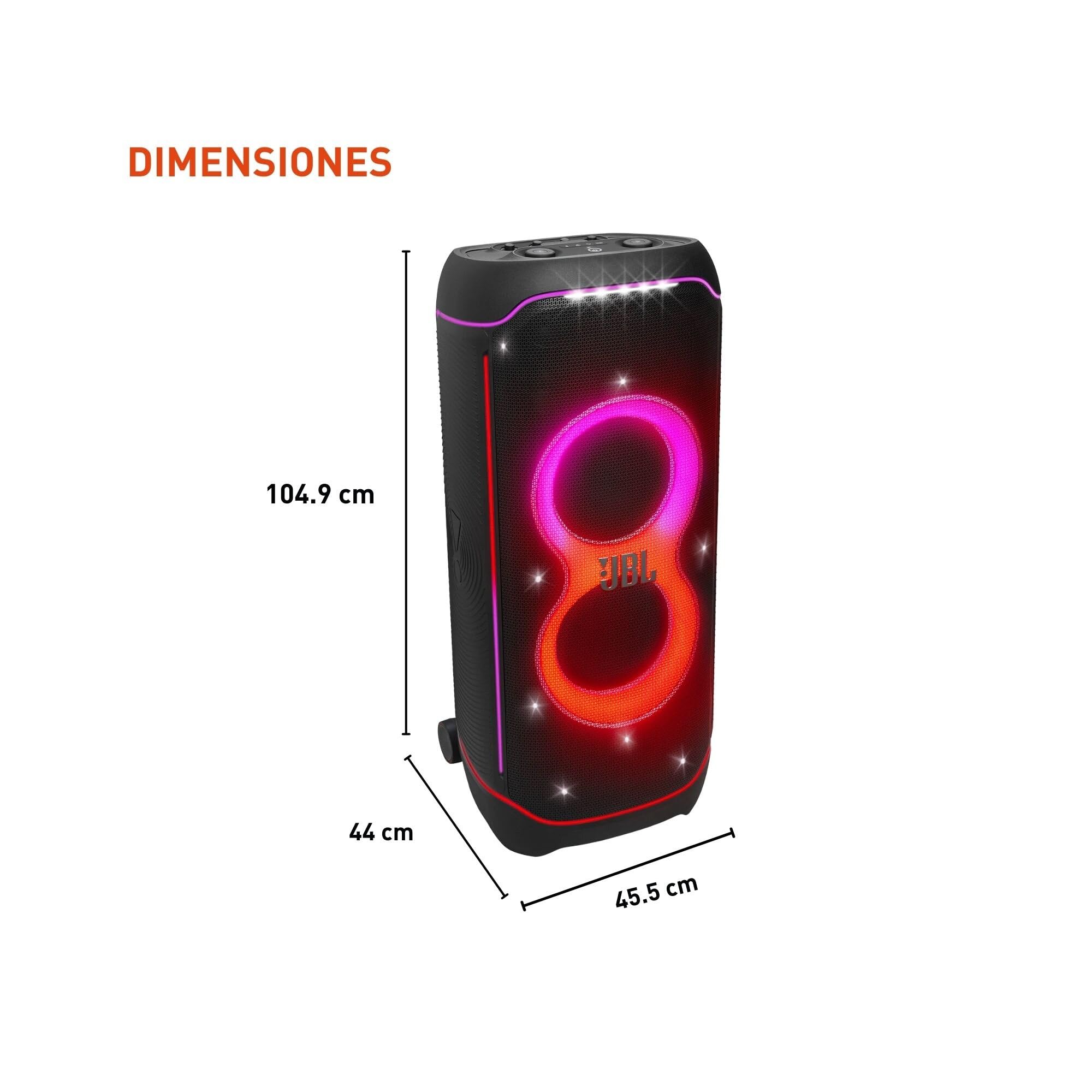 Jbl Partybox Ultimate - Multi Purpose Party Speaker, With Wi-Fi & Bluetooth Connectivity, Wireless, Lightshow, Ipx4 Slashproof,