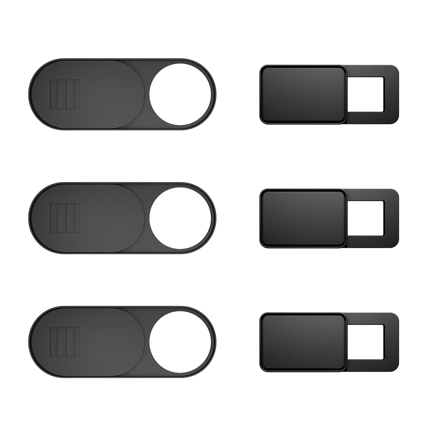 Webcam Cover 6Pack, Web Camera Cover Slide UltraThin for Laptop, iMac, MacBook Pro, Mac, Computer, Smart Phone, Tablets Slider