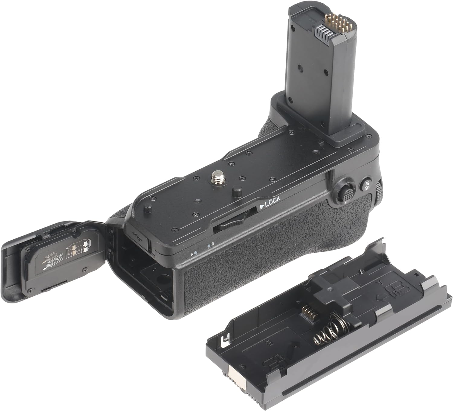 Hersmay Vertical Holder Multi Battery Grip For Nikon Z8 Camera Replacement For Nikon Mb N12 Battery Holder For Up To Two En El15