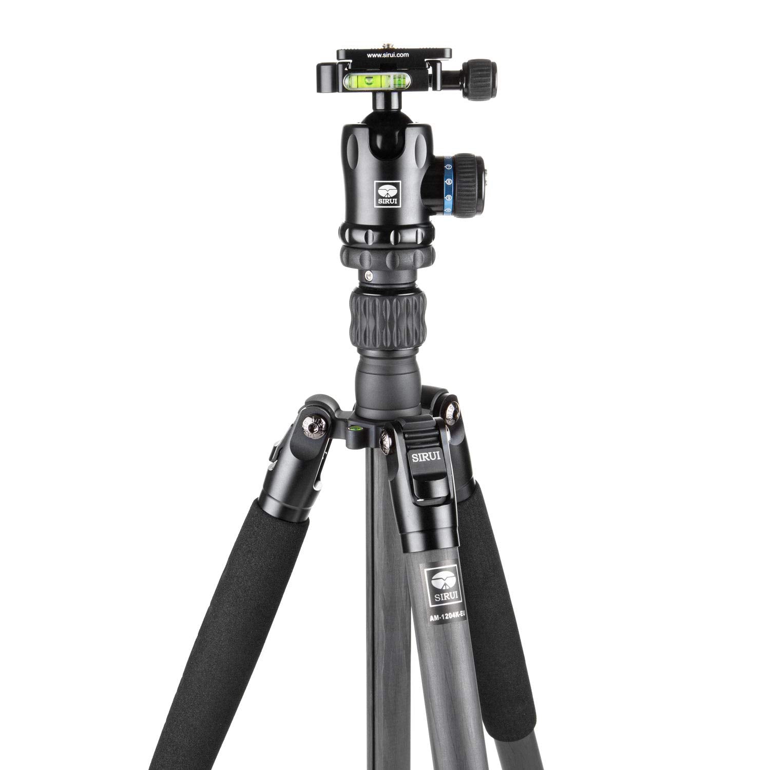 Sirui Camera Tripod Am 1204K Lightweight Carbon Fiber Tripod With K 10X Ball Head With Case   Convertible To Monopod