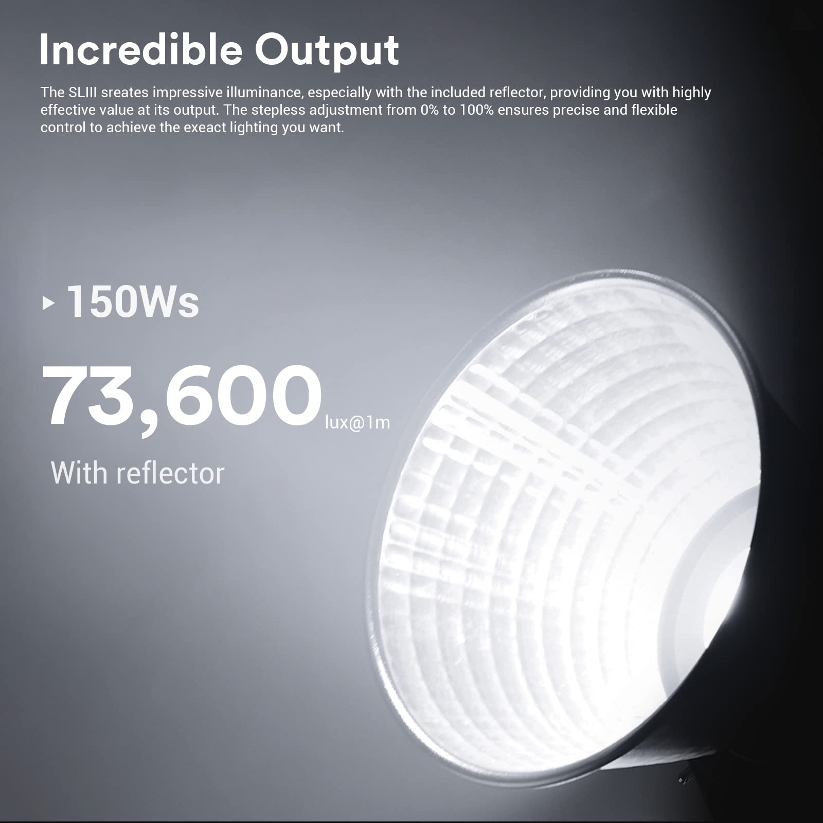 Godox Sl150Wiii,Sl150W Iii Sl 150Wiii (Sl150Wii Upgraded) 160W 5600200K Bowens Mount Cri 96 Tlci 97 Daylight Balanced Led Contin