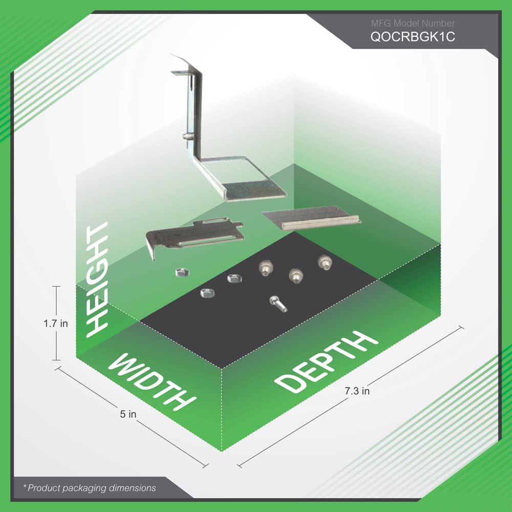 Square D By Schneider Electric Square D   Qocrbgk1C 100 Amp Qo Load Center Outdoor Generator Inter Lock Kit