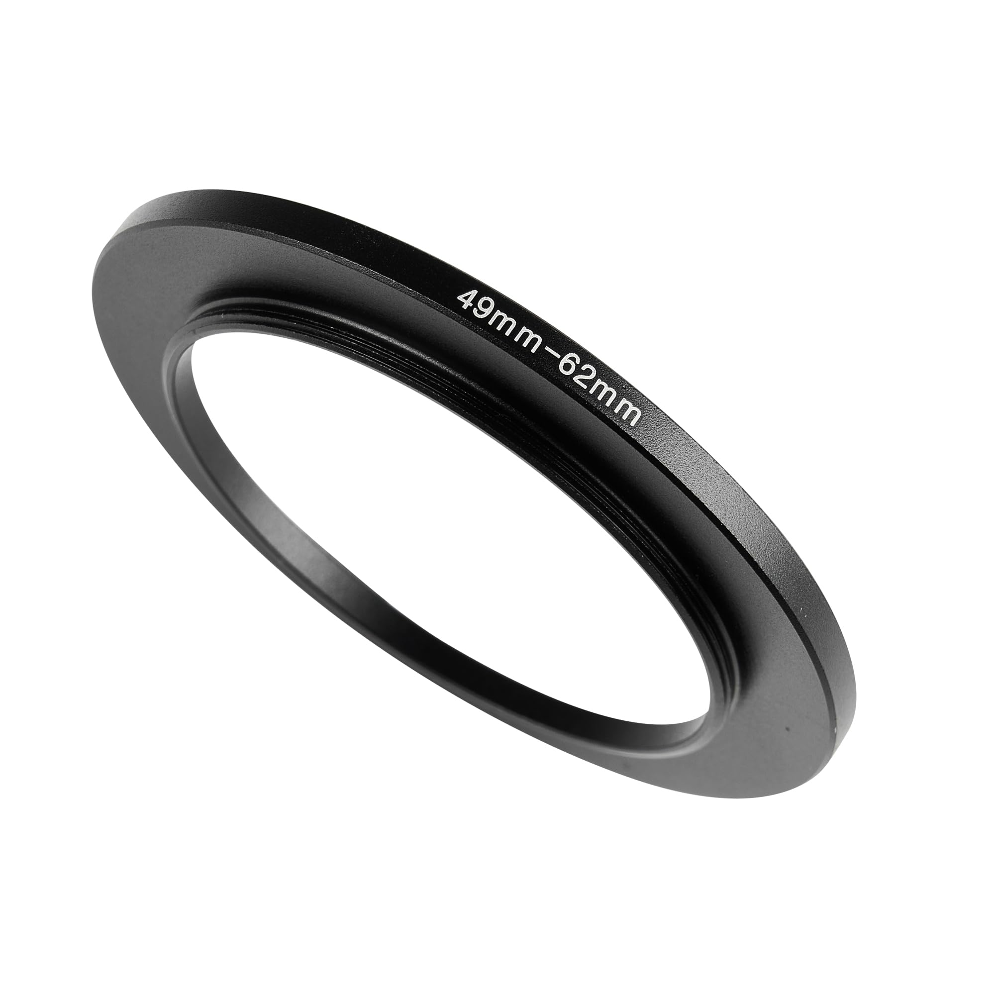 WIIYE 49mm to 62mm Step-Up Ring Adapter,49mm to 62mm Step Up Filter Ring,for All Brands UV ND CPL Metal Stepping Up Ring Adapter Filter (49mm to 62mm)