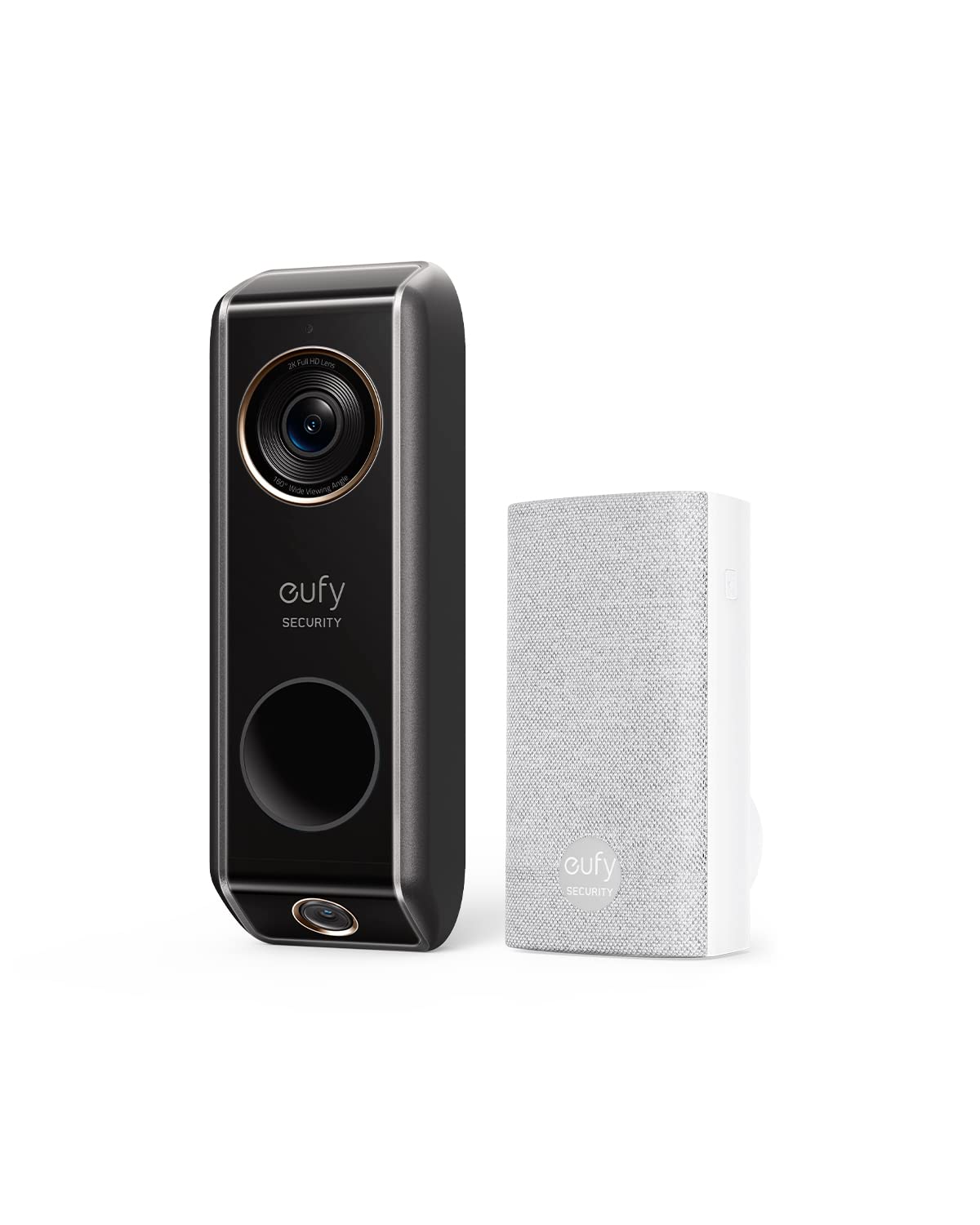 Eufy Security Video Doorbell (Wired) S330 With Chime, Dual Cam, Delivery Guard, Security Camera, 2K With Hdr, No Monthly Fee, 16