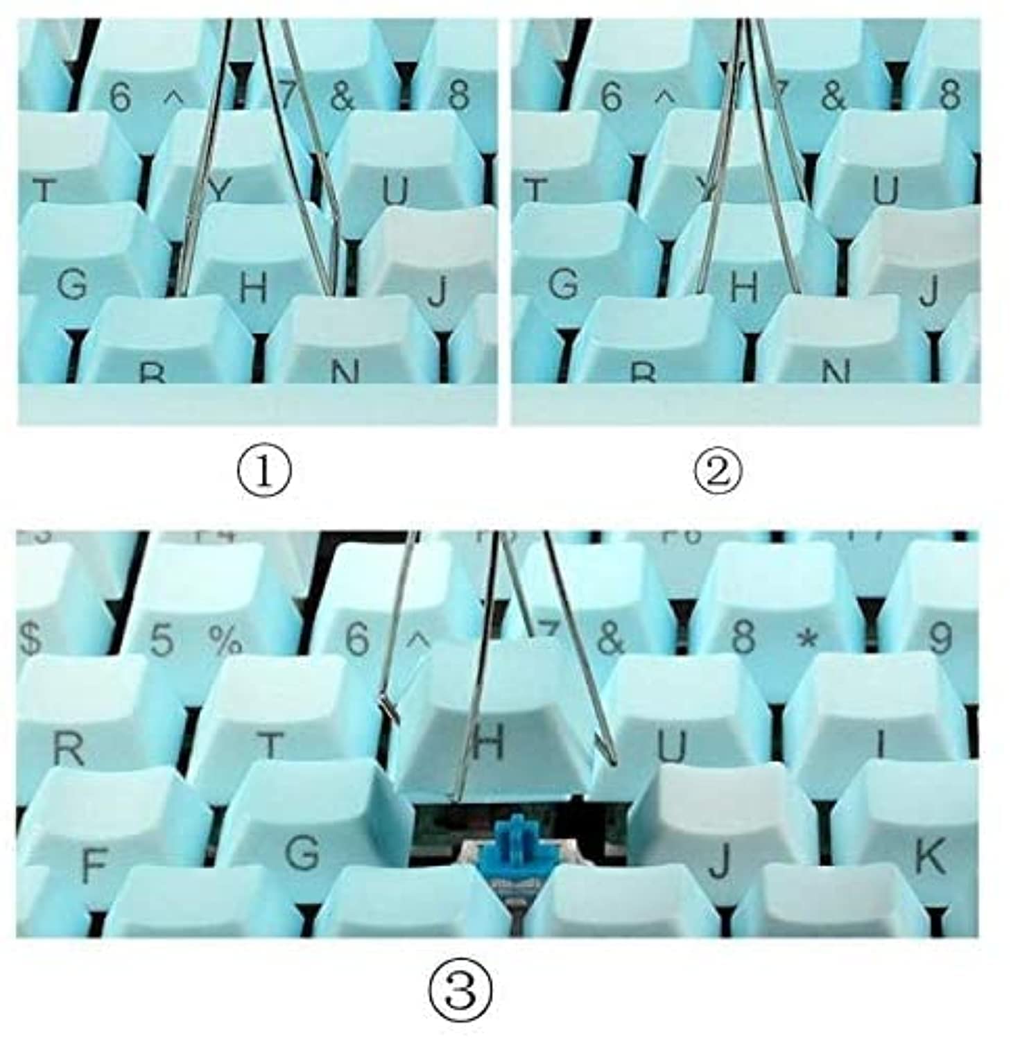 Granvela Switch Puller And Keycaps Remover For Mechanical Keyboard,Diy Tool For Keyboard
