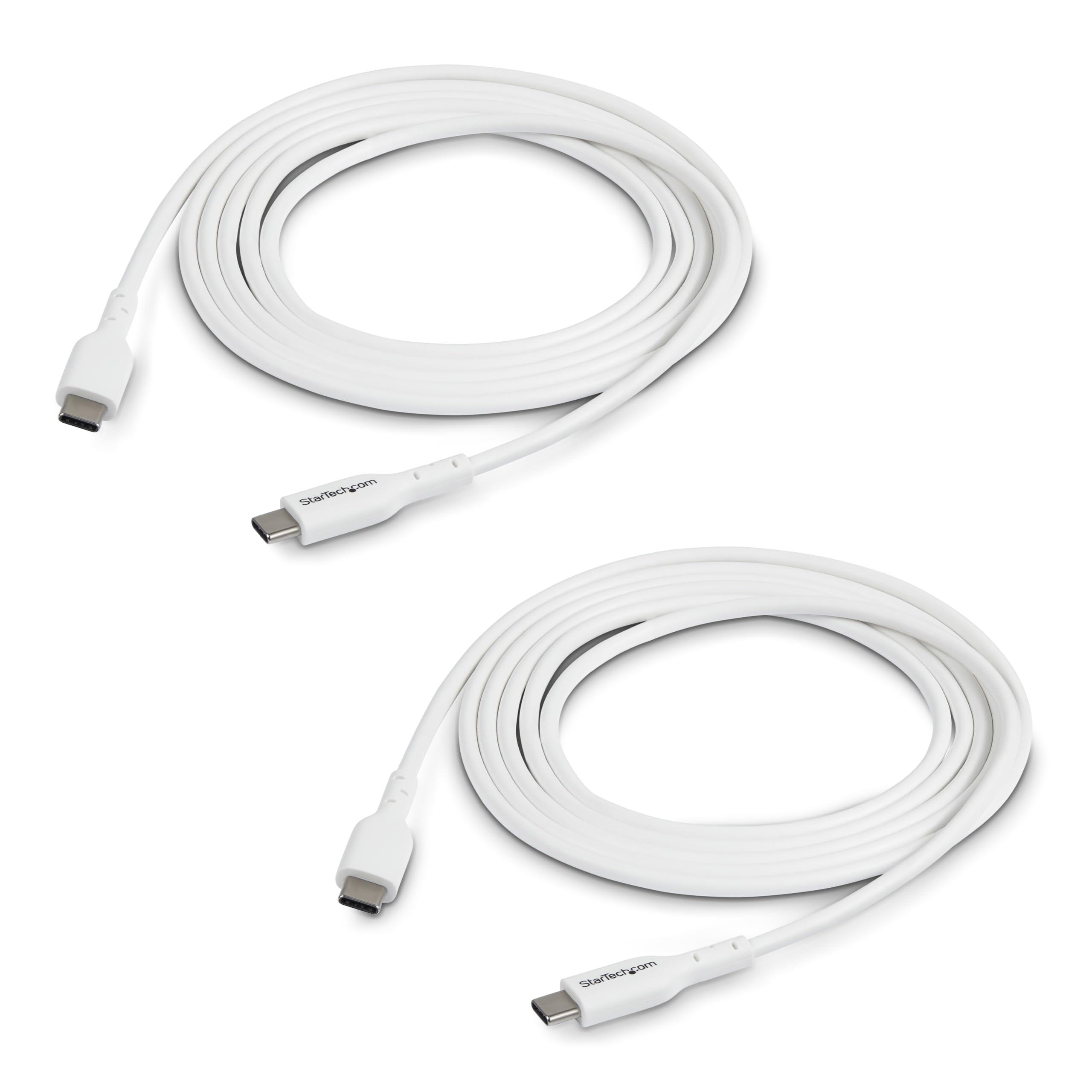 3ft White USB-C Cable 2-Pack