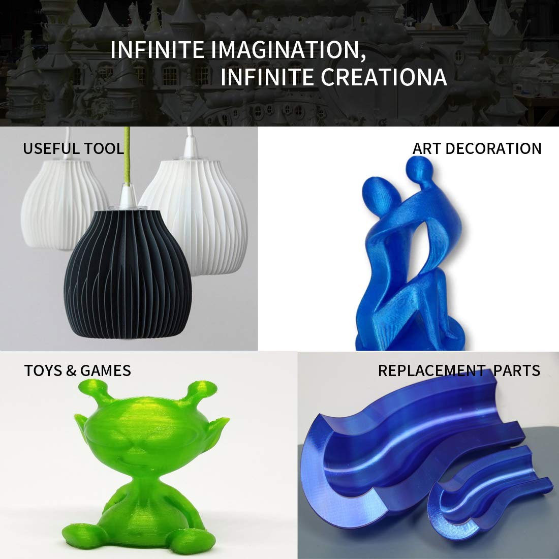 Petg Filament 1.75,Toughness Enhanced Blue Petg Vacuum Sealed,Accuracy +/  0.02 Mm, 1 Kg Spool 3D Filament Petg Blue