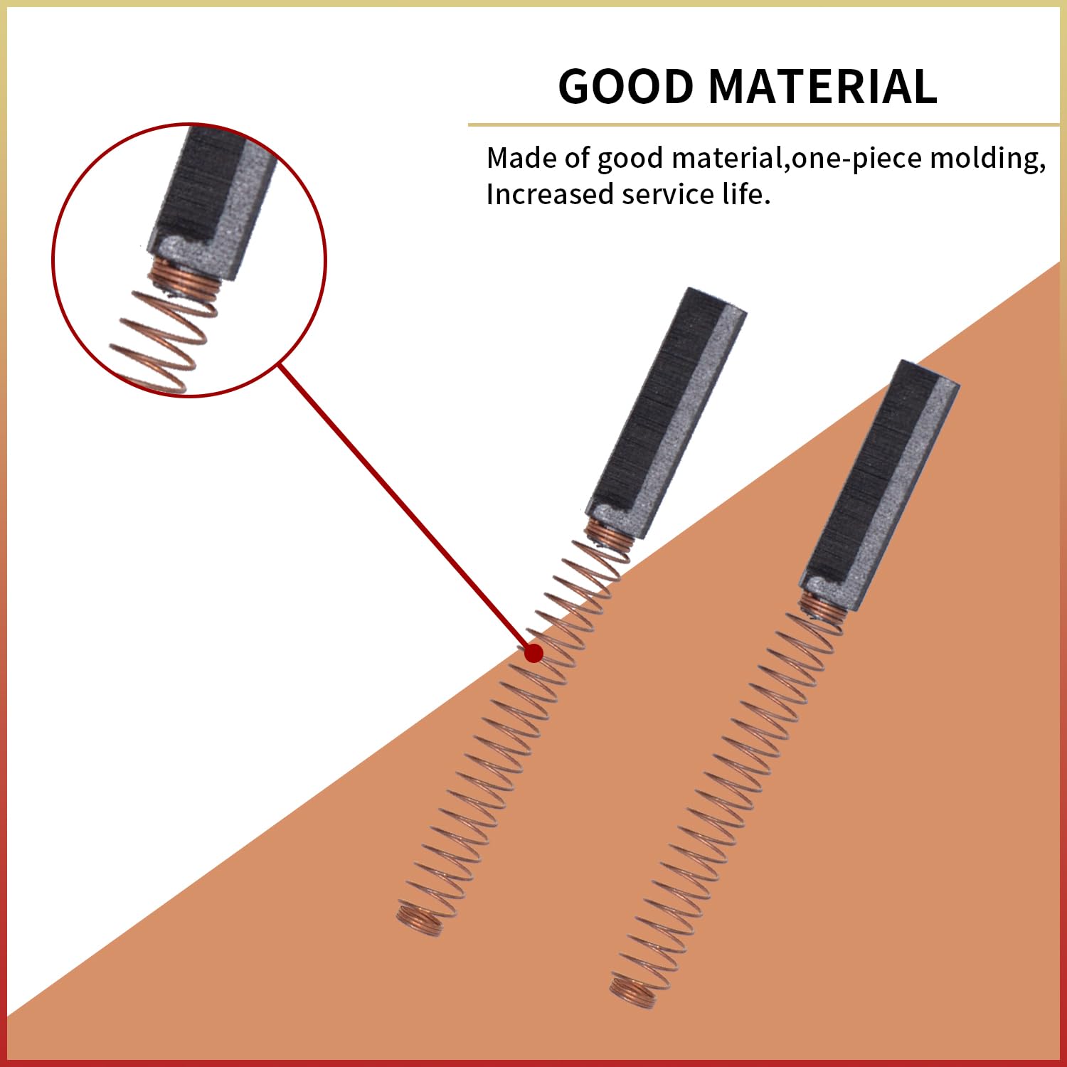 4Pcs W10380496 Carbon Mixer Motor Brushes Replacement For Kitchenaid Stand Mixers 9706416 W10260958 Wpw10380496 Ps3495098 Ap5178