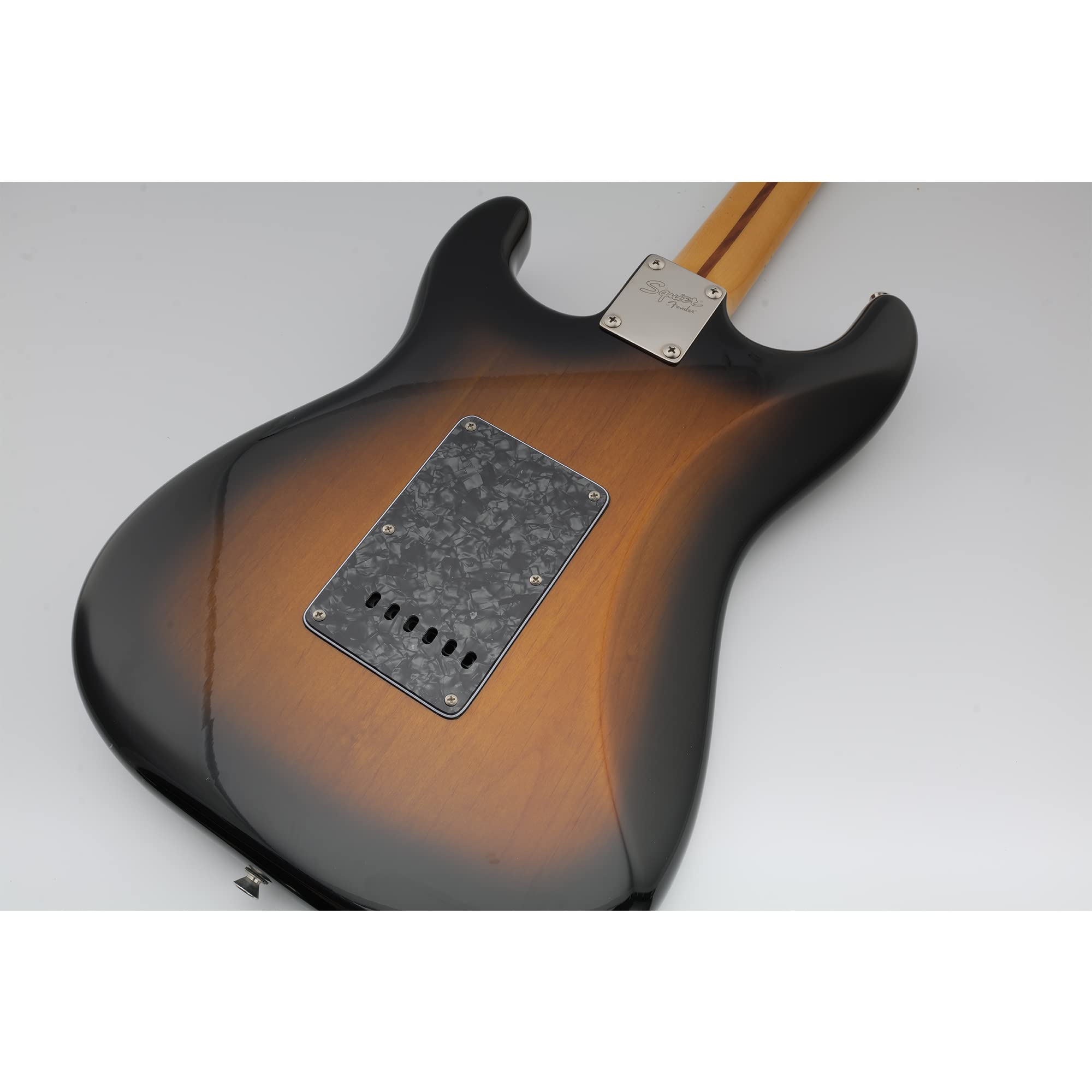 Musiclily 6 Hole Strat Back Plate Tremolo Cavity Cover Vintage Style Backplate For Fender Us/Mexico Made Standard Stratocaster M