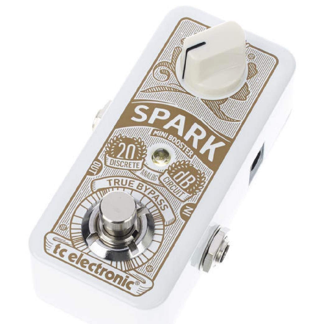 Tc Electronic Spark Mini Booster Ultra Compact Booster Pedal With Primetime Switching And Fully Analog Design