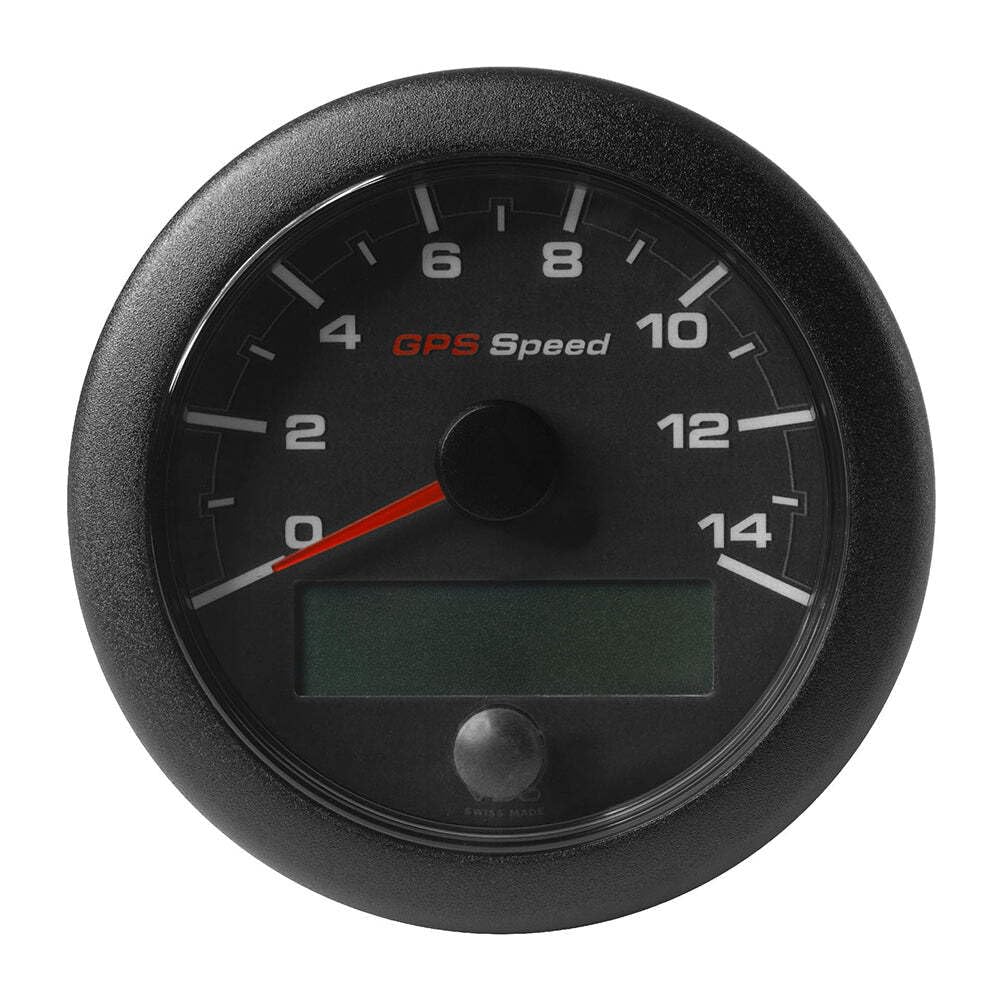 Veratron 3-3/8'' (85Mm) Oceanlink&Reg; Gps Speedometer - Black Dial &Amp; Bezel (0-14 K/Mph/Kmh),WBEEAB07RWDD7YW