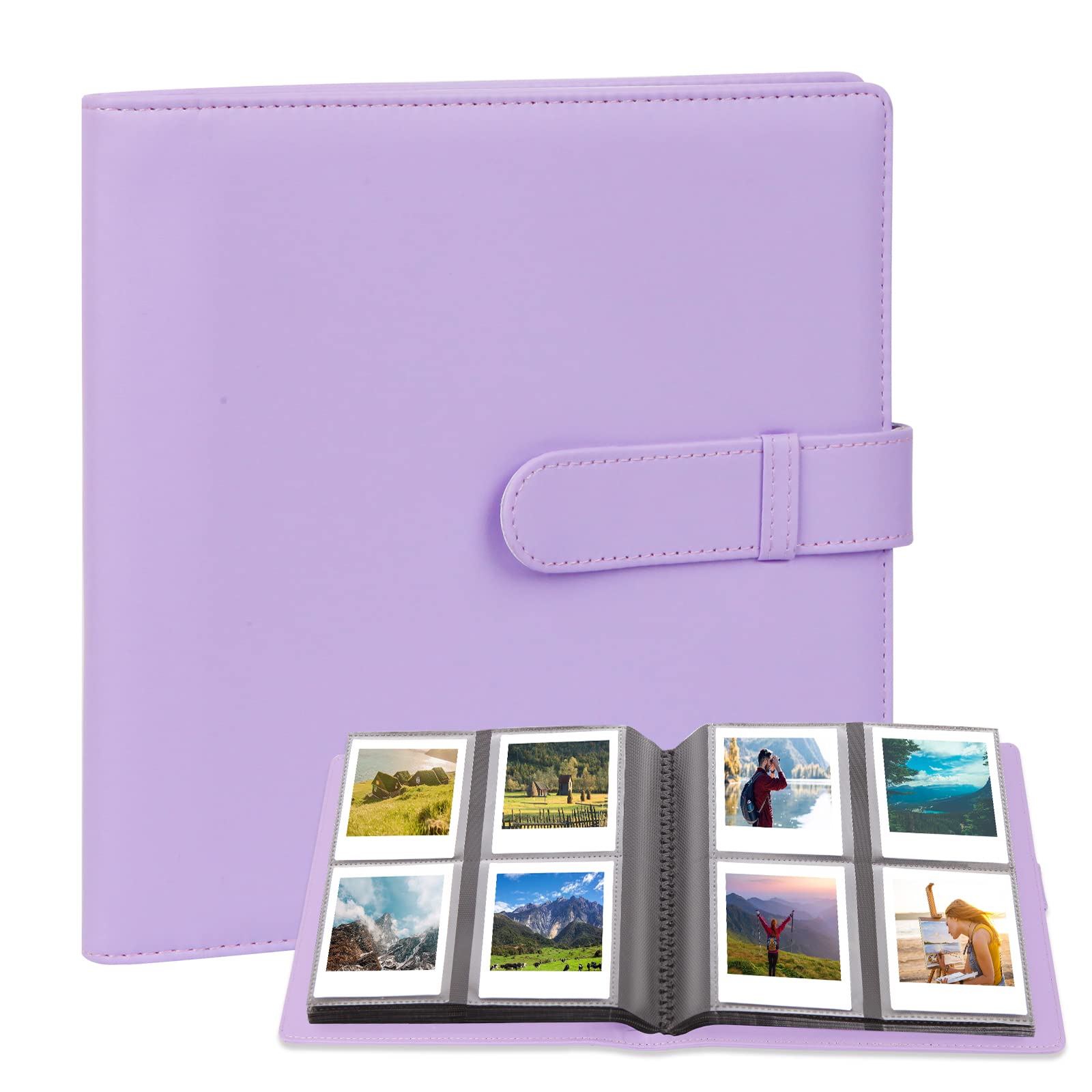 192 Pockets Photo Album For Fujifilm Instax Square Sq1/Sq6/Sq10/Sq20 Camera, Kodak Mini 3 Square,Mini Shot 3 Square, Mini Shot 3 Square Printer, Album For Instax Square Photo, Kodak 3X3' Photo