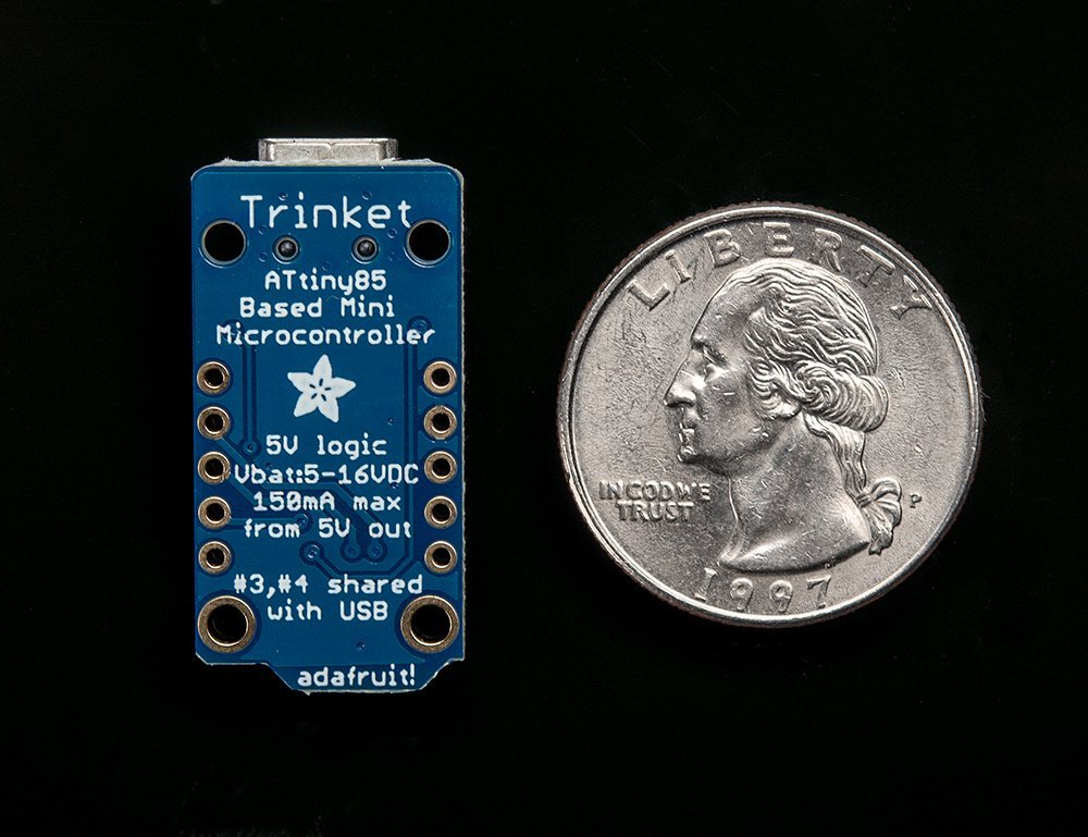 5V Trinket Mini Microcontroller Board