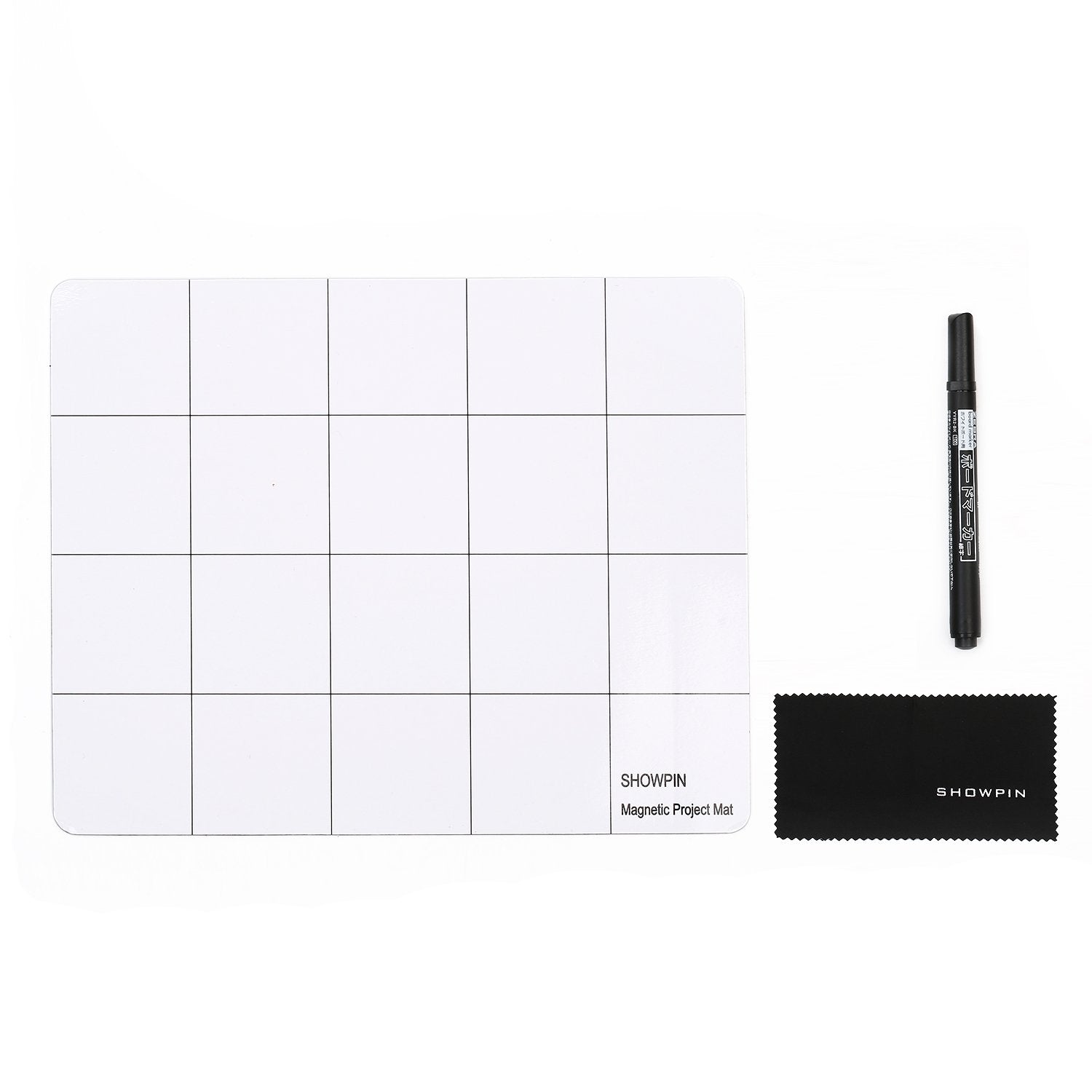Magnetic Project Mat Showpin Magnetic Mat For Screws With Dry Erase Pen, Cleaning Cloth   Professional Magnetic Pad Preventing S