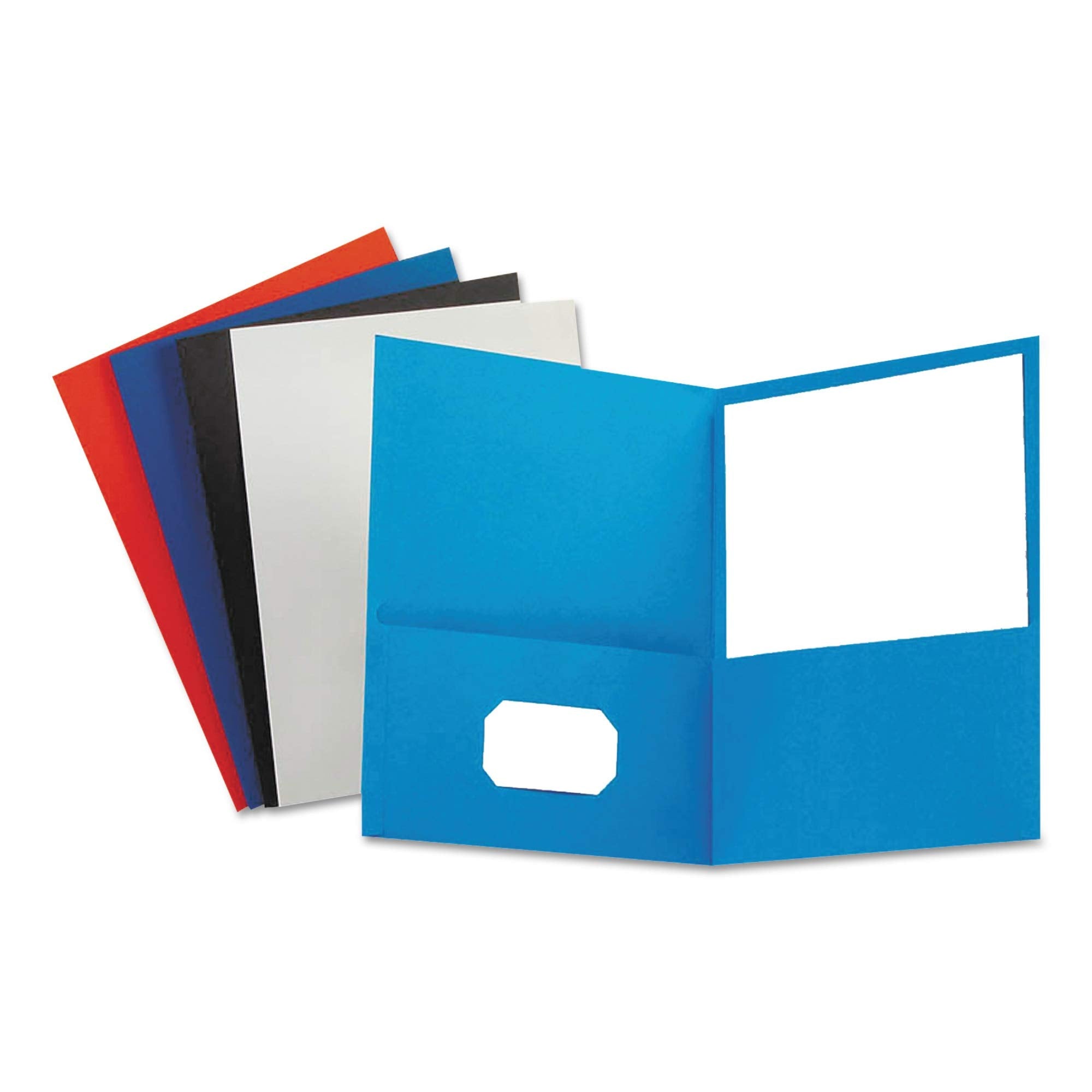Oxford(R) Twin Pocket Portfolios, Assorted, Pack Of 10