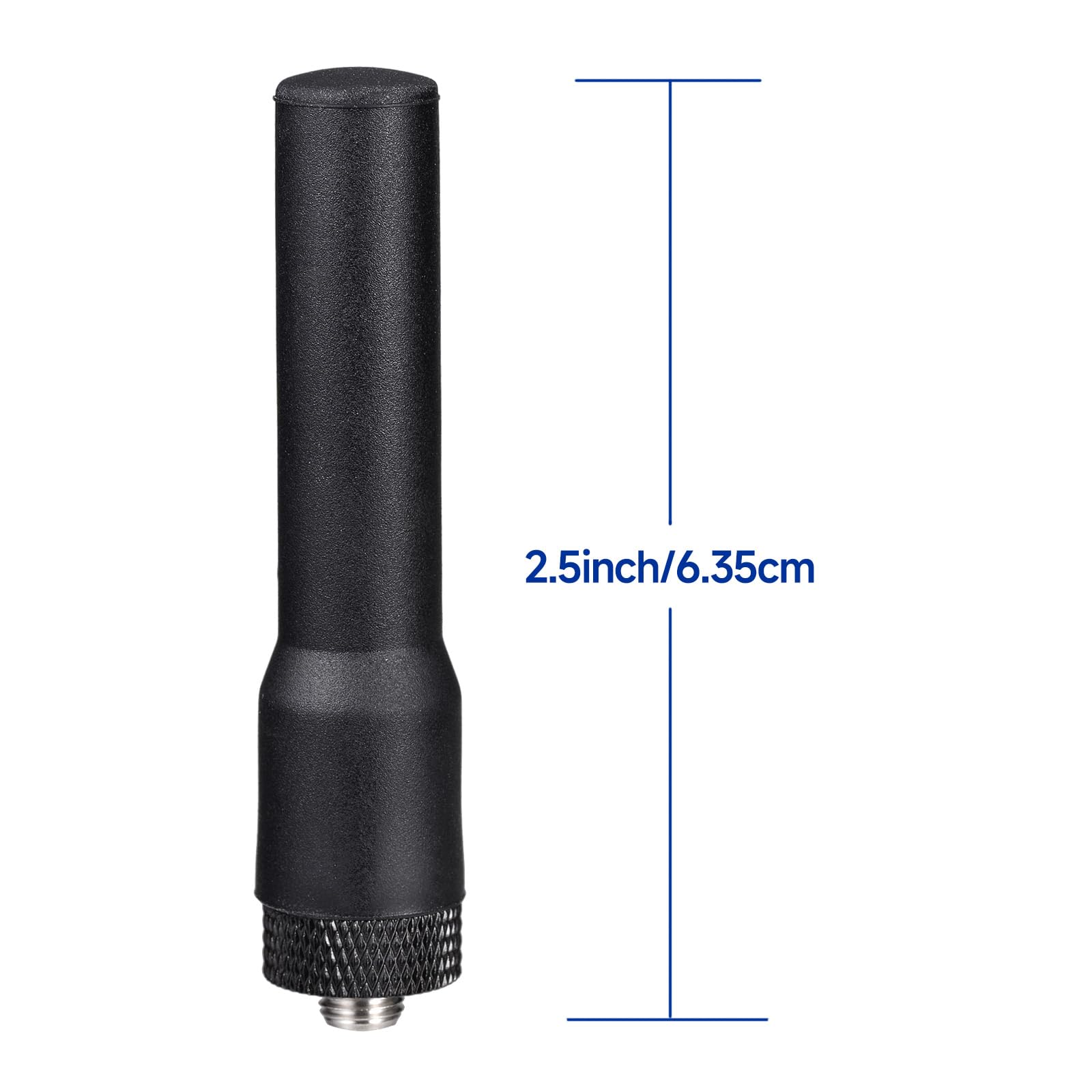 Bingfu Dual Band Vhf Uhf 136 174Mhz 400 470Mhz Ham Radio Antenna Two Way Radio Walkie Talkie 2.5 Inch Mini Soft Whip Sma Female