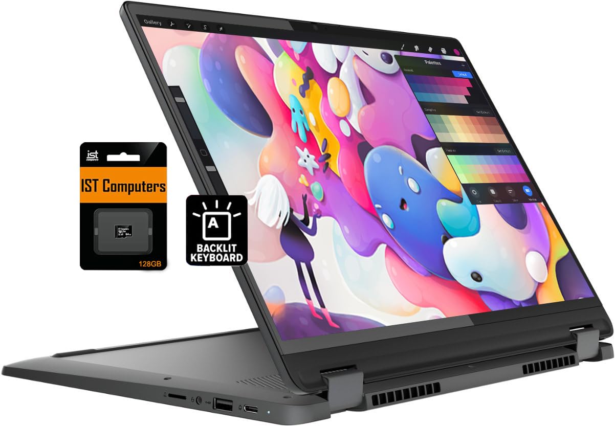 Lenovo Ideapad Flex 5I Chromebook Plus 14'' Fhd+ 2 In 1 Touchscreen Laptop (Intel Core I3 1315U, 8Gb Ram, 256Gb Storage), Fhd We