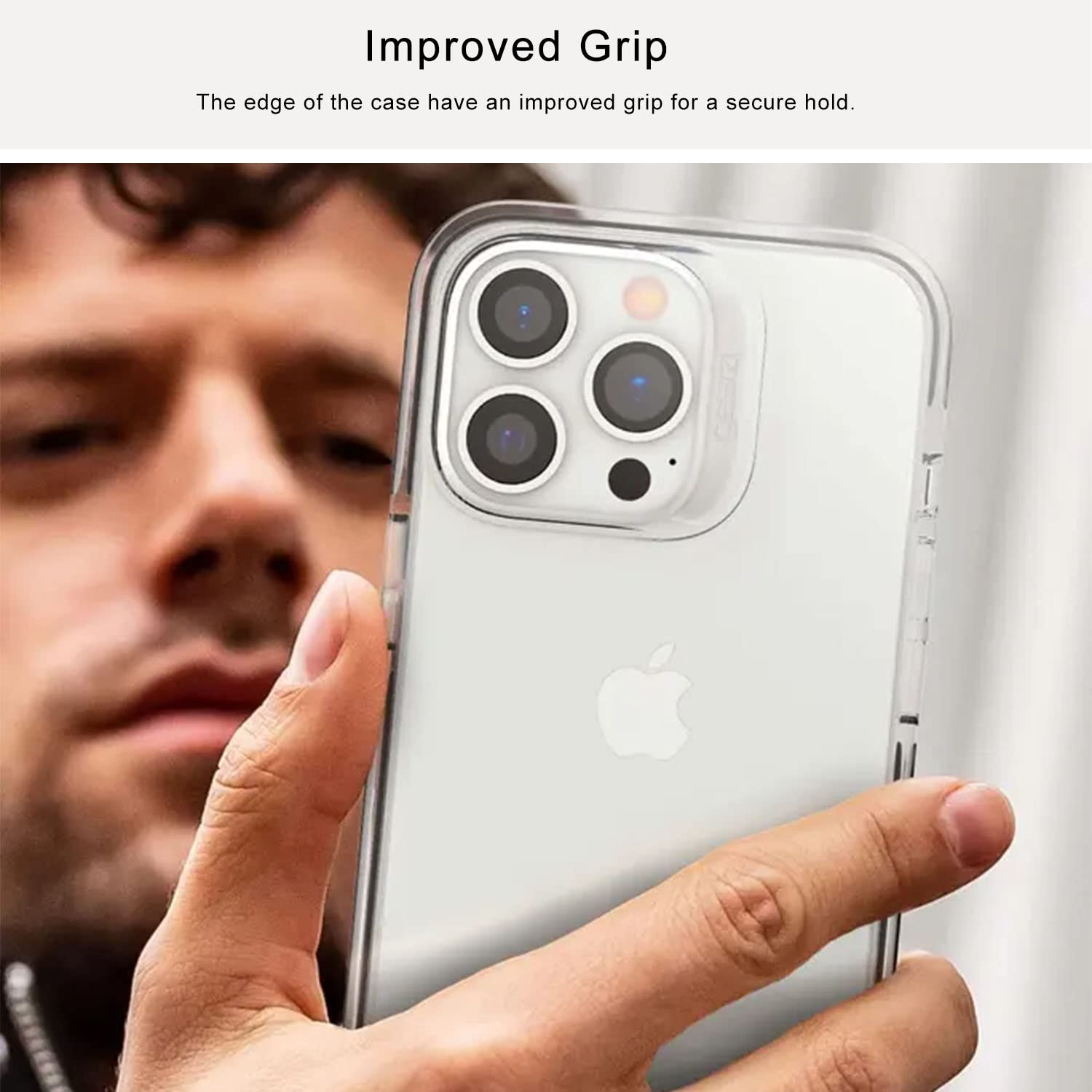 Gear4 Zagg Santa Cruz Case   Sleek, Clear Case That Highlights The D3O Protection Material   For Apple Iphone 13 Pro,Black,70200