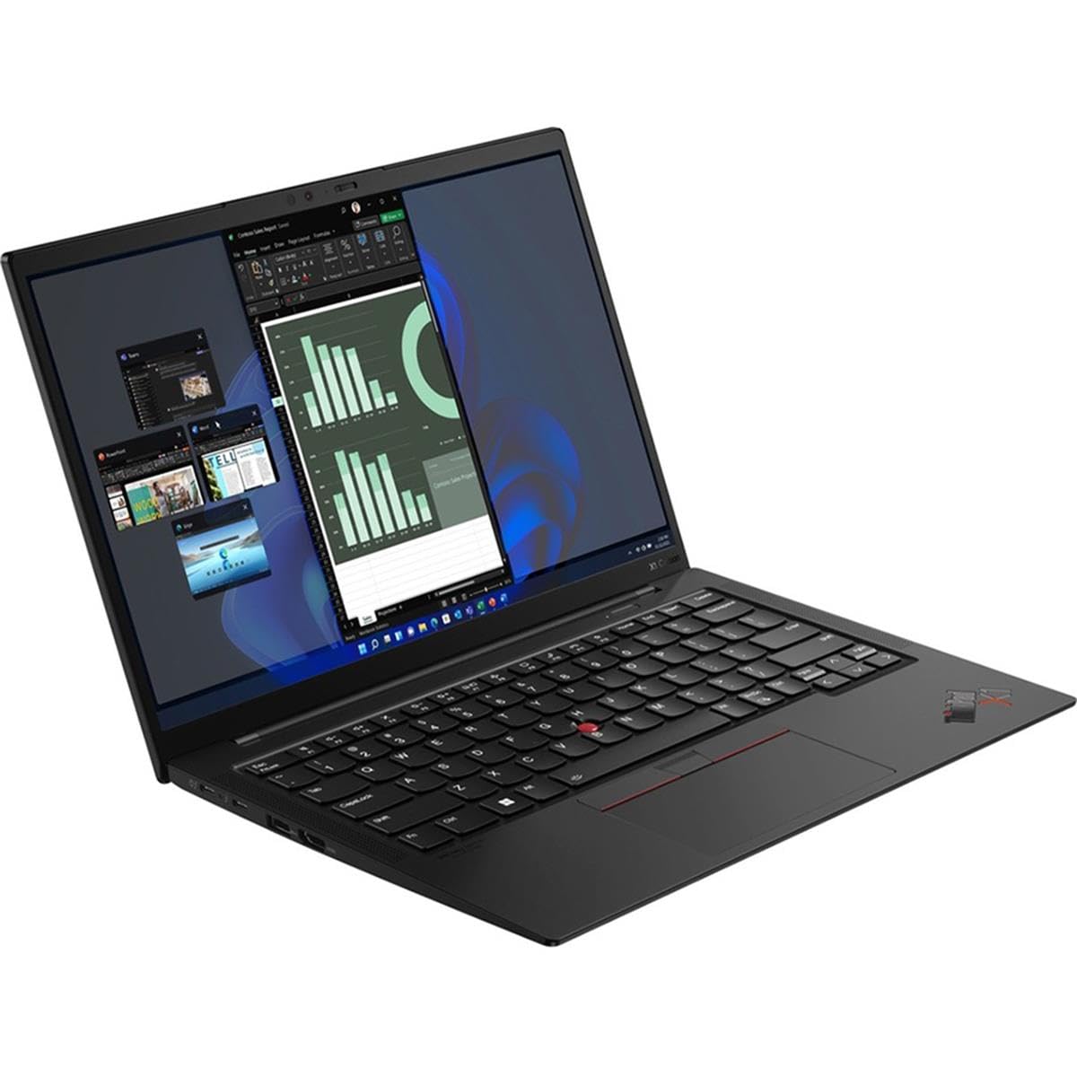 Lenovo Thinkpad X1 Carbon Gen 10 21Cb000Cus 14 Touchscreen Notebook - Wuxga - 1920 X 1200 - Intel Core I7 I7-1260P Dodeca-Core (