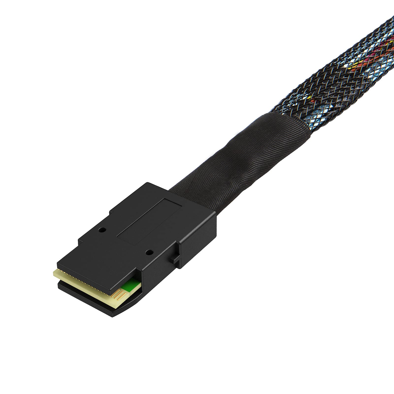 Cablecreation Internal Mini Sas Hd Cable, 1.6Ft Mini Sas Sff 8643 To Mini Sas 36Pin Sff 8087 Cable, Mini Sas 36Pin To Sff 8643 C