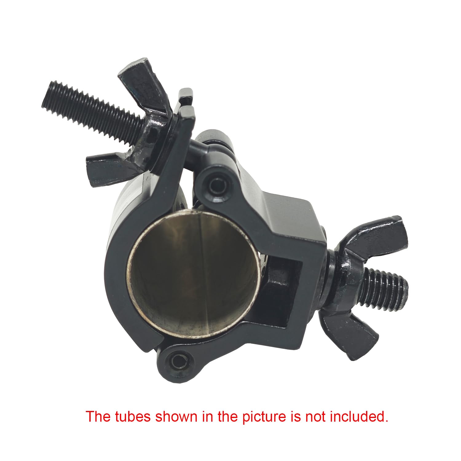 2 Pcs Dj Lighting Clamps 1 1/4''   1 3/8'' Lighting Mount Fits 32 35Mm Od Pipe Heavy Duty 165 Lbs Hook Clamps Aluminum Alloy For