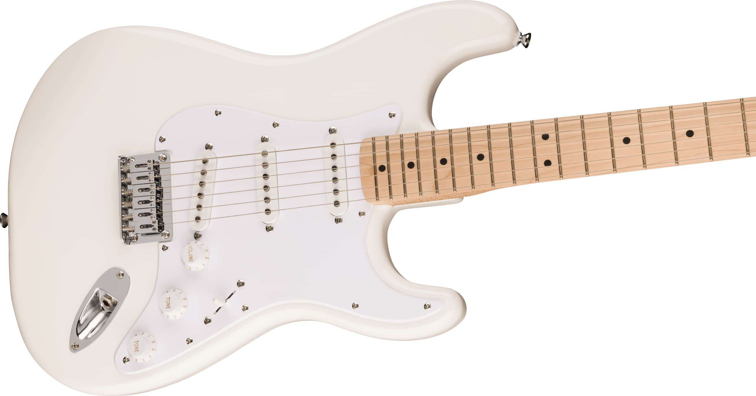 Fender Squier Sonic Stratocaster Hss Electric Guitar, Laurel Fingerboard, White Pickguard - Surf Green