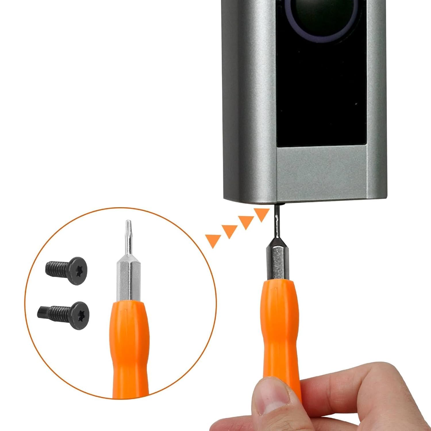 Doorbell Screws And Screwdriver Kit, Replacement Security Screws Compatible With Video Doorbell 2 And Pro, Video Doorbell,Video
