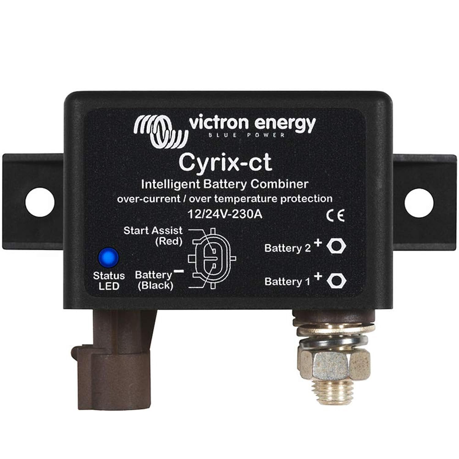 Victron Energy Cyrix Ct 12/24 Volt 230 Amp Intelligent Battery Combiner, Retail