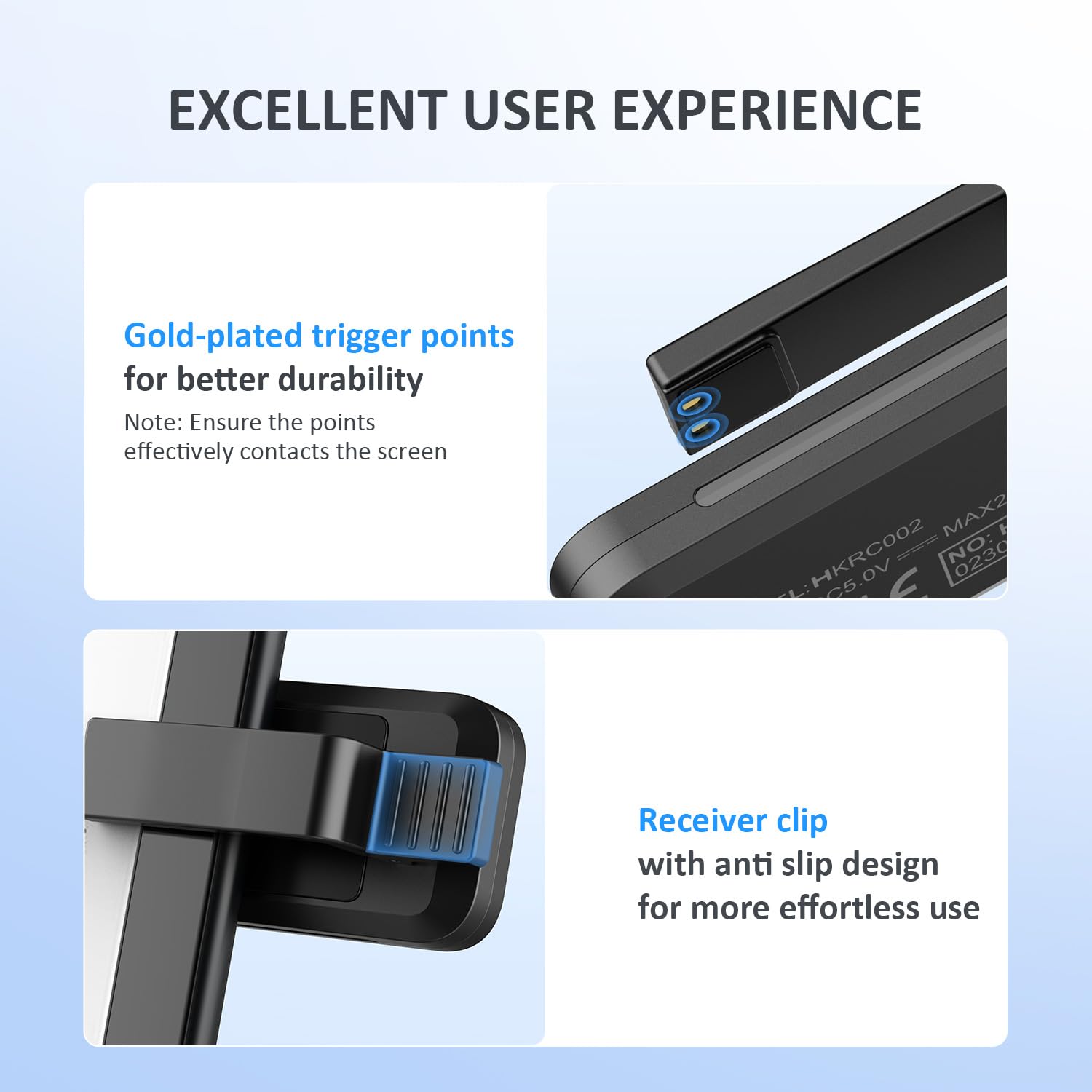 Hogance Rf Remote Control Page Turner For Kindle Reading Ipad Iphone Android Tablets Surface Comics, Wireless Camera Video Recor