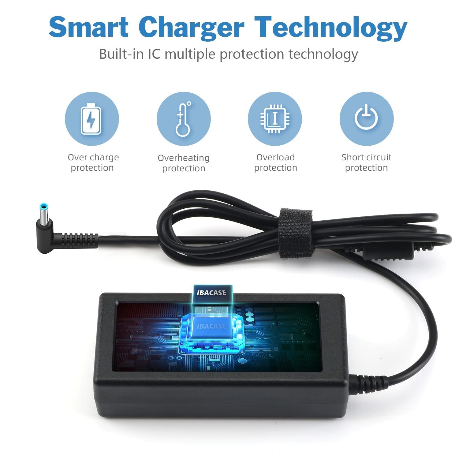 Charger For Hp Is 13252 Laptop Power Cord Supply Replacement 65W 45W For Hp Pavilion Spectre Envy X360 11 13 15 Zbook Elitebook