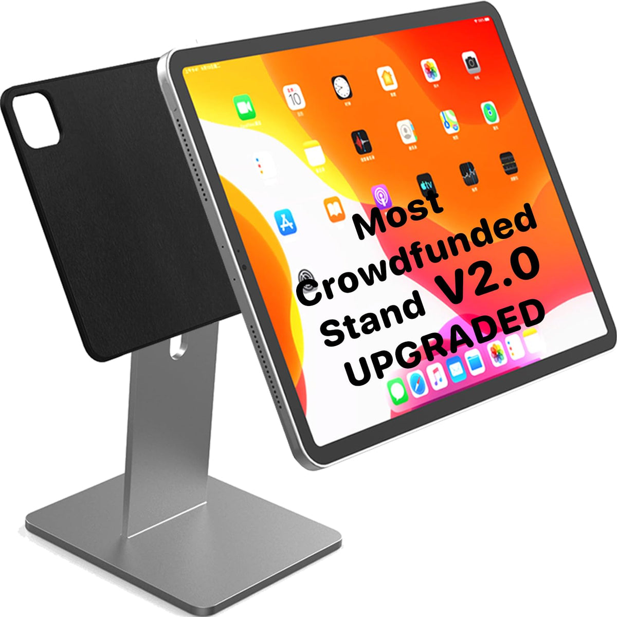 Magflott V2: 11'/10.9' Magnetic Stand For Ipad Pro 11', Ipad Air 11' M2 (2024), Ipad Air 10.9', Ipad 10Th Gen. Includes 6� Usb C Cable, Full 360 Rotation, Successful Kickstarter.