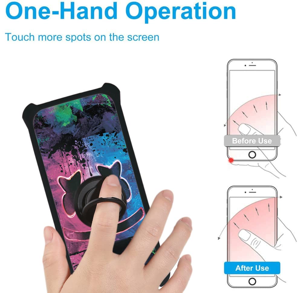 Aroepurt Vortex V22S Case Compatible With Vortex V22 Phone Case Cover [Hard Pc + Soft Silicone][Luminous Effect] Ygh Bq