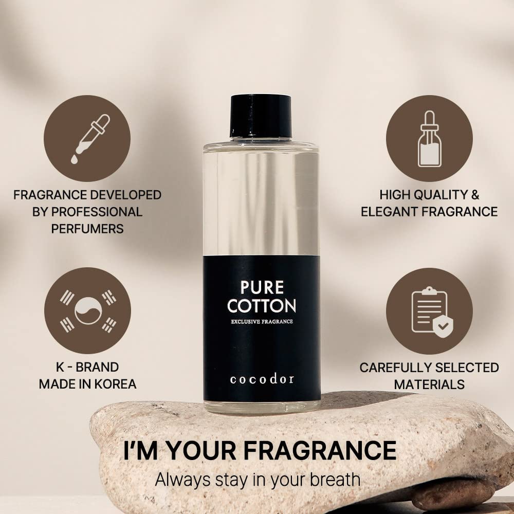 Cocodor Reed Diffuser Oil Refillwhite Musk67Oz(200Ml)3 Packaroma Therapy, Home Fragrance, Scented Oils, Oils For Reed Diffuser,