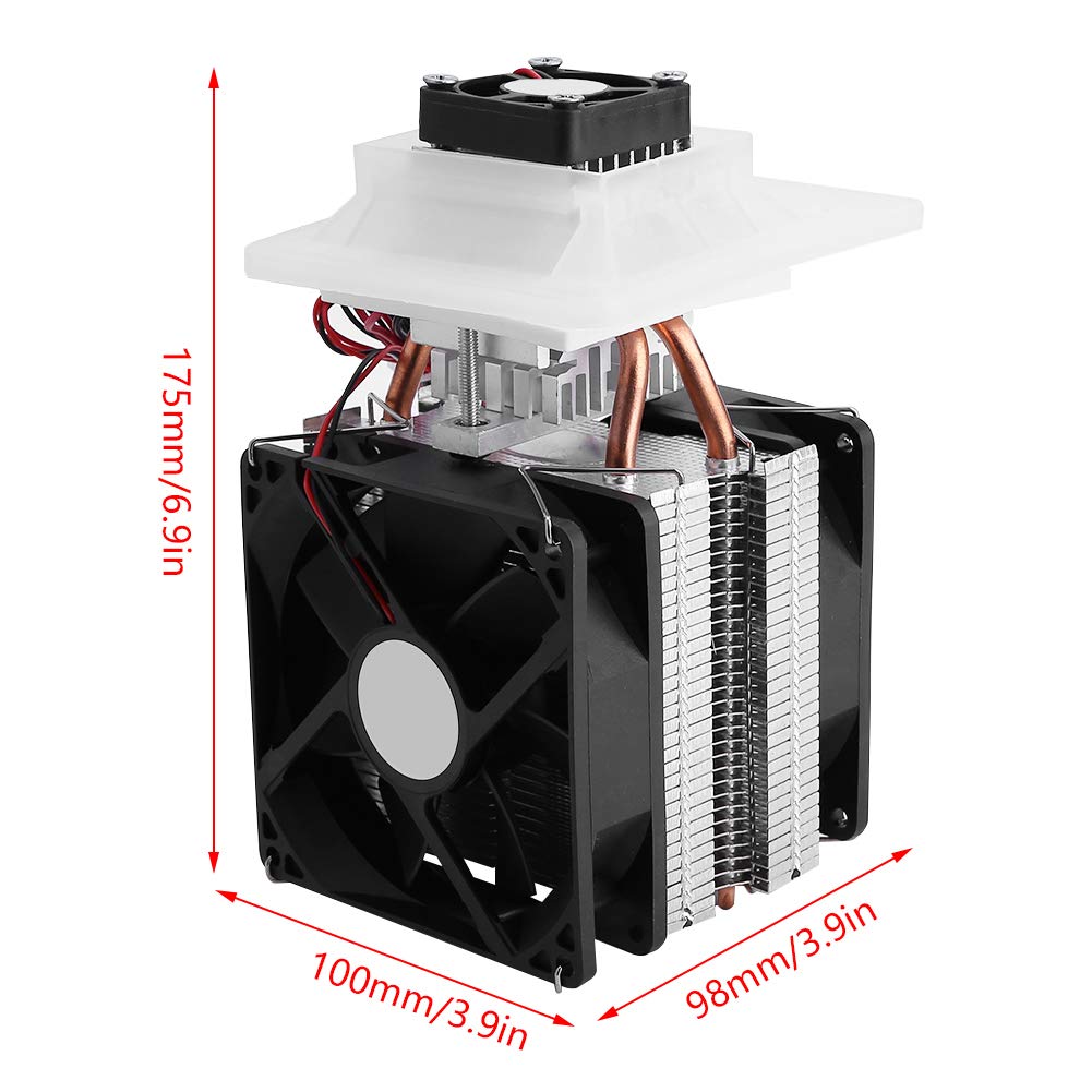 Peltier Cooler Semiconductor Refrigeration Cooling System Diy Kit 12V 6A Thermoelectric Peltier For Mini Air Conditioner