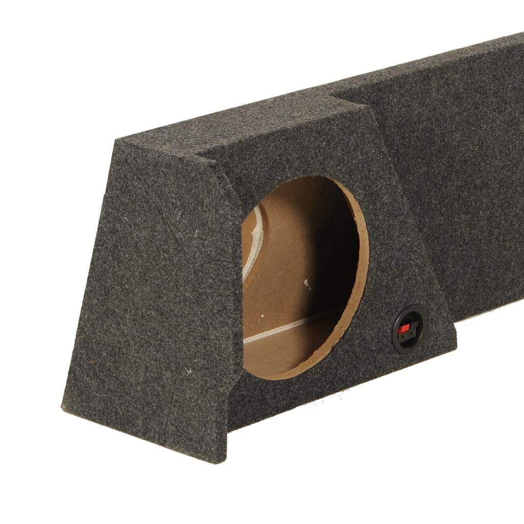 Qpower Gmc/Chevy Double Cab '14 '22 Dual 12'' Empty Woofer Box